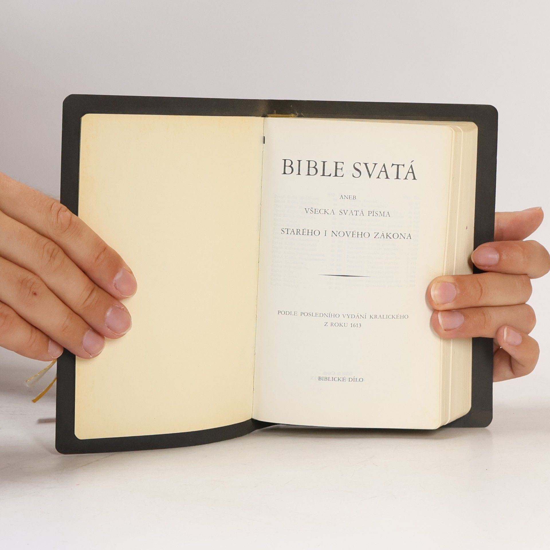 Various authors Bible svatá