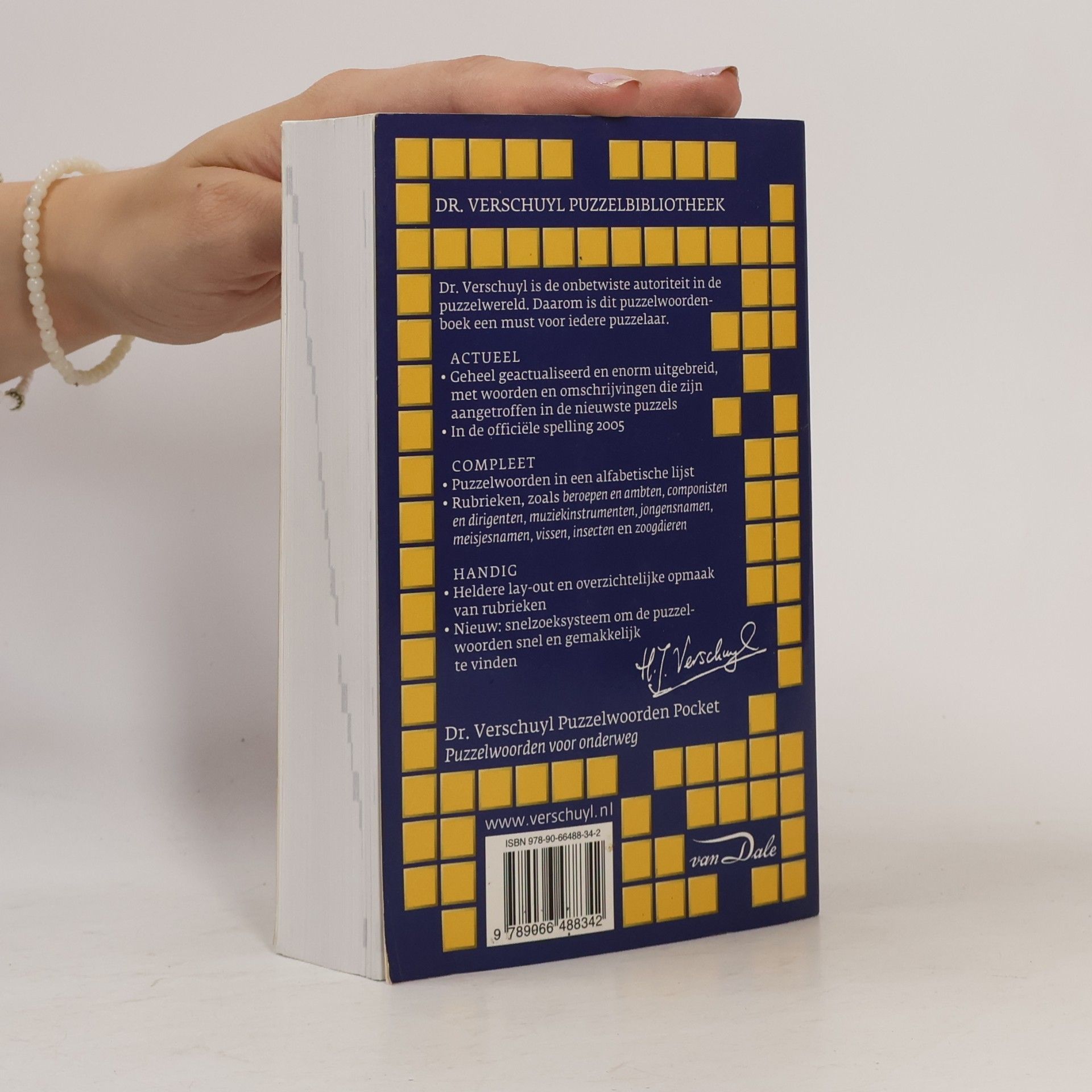 Kolektiv autorů Dr. Verschuyl Puzzelwoorden. Pocket