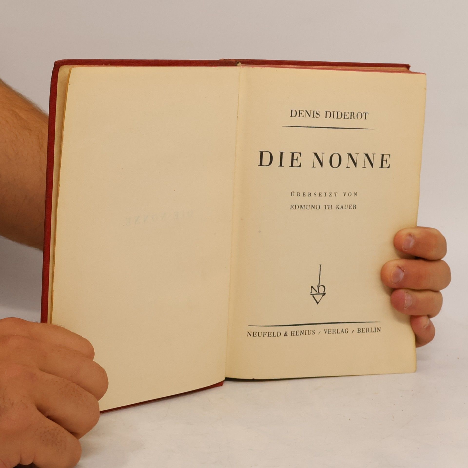 Denis Diderot Die Nonne