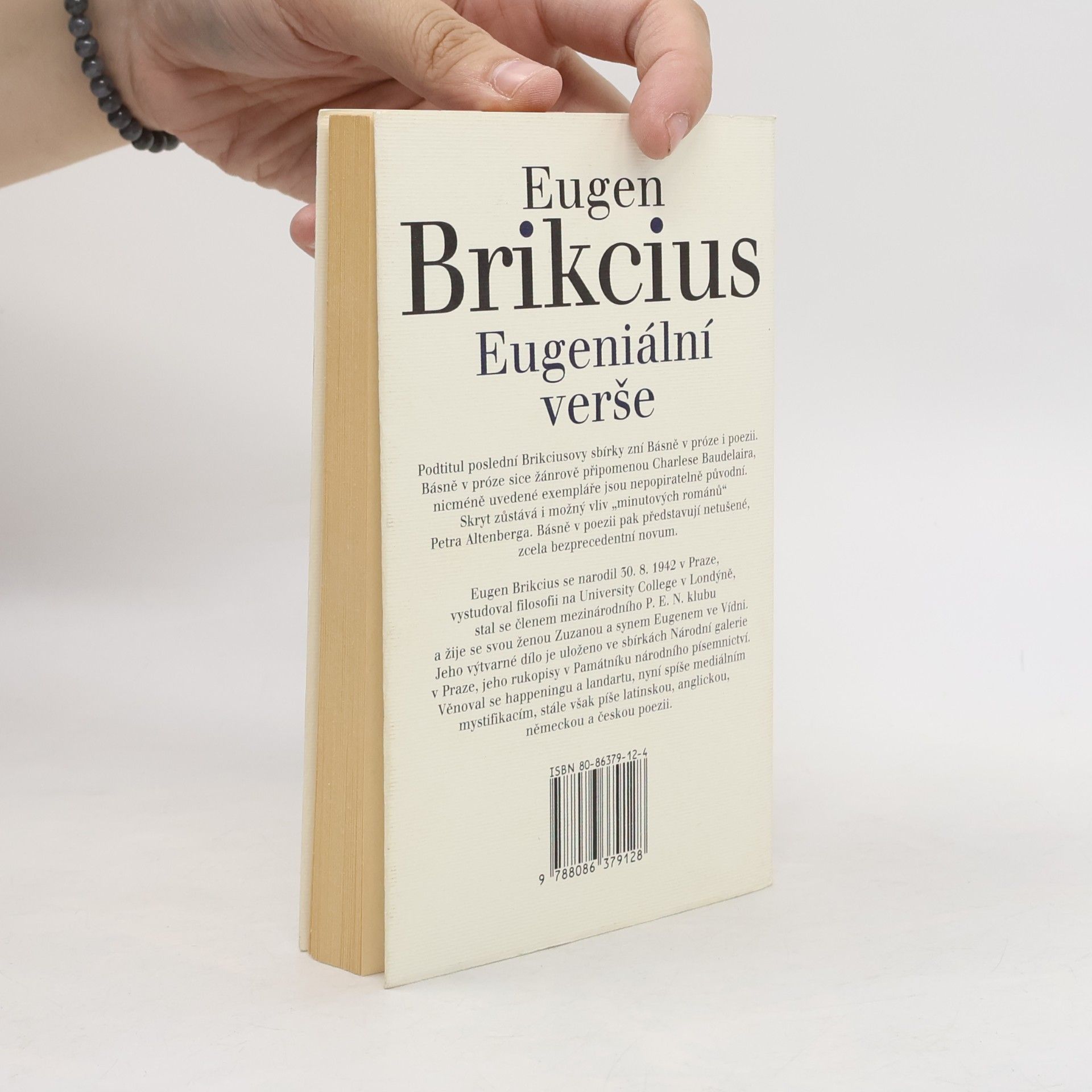 Eugen Brikcius Eugeniální verše : básně v próze i poezii