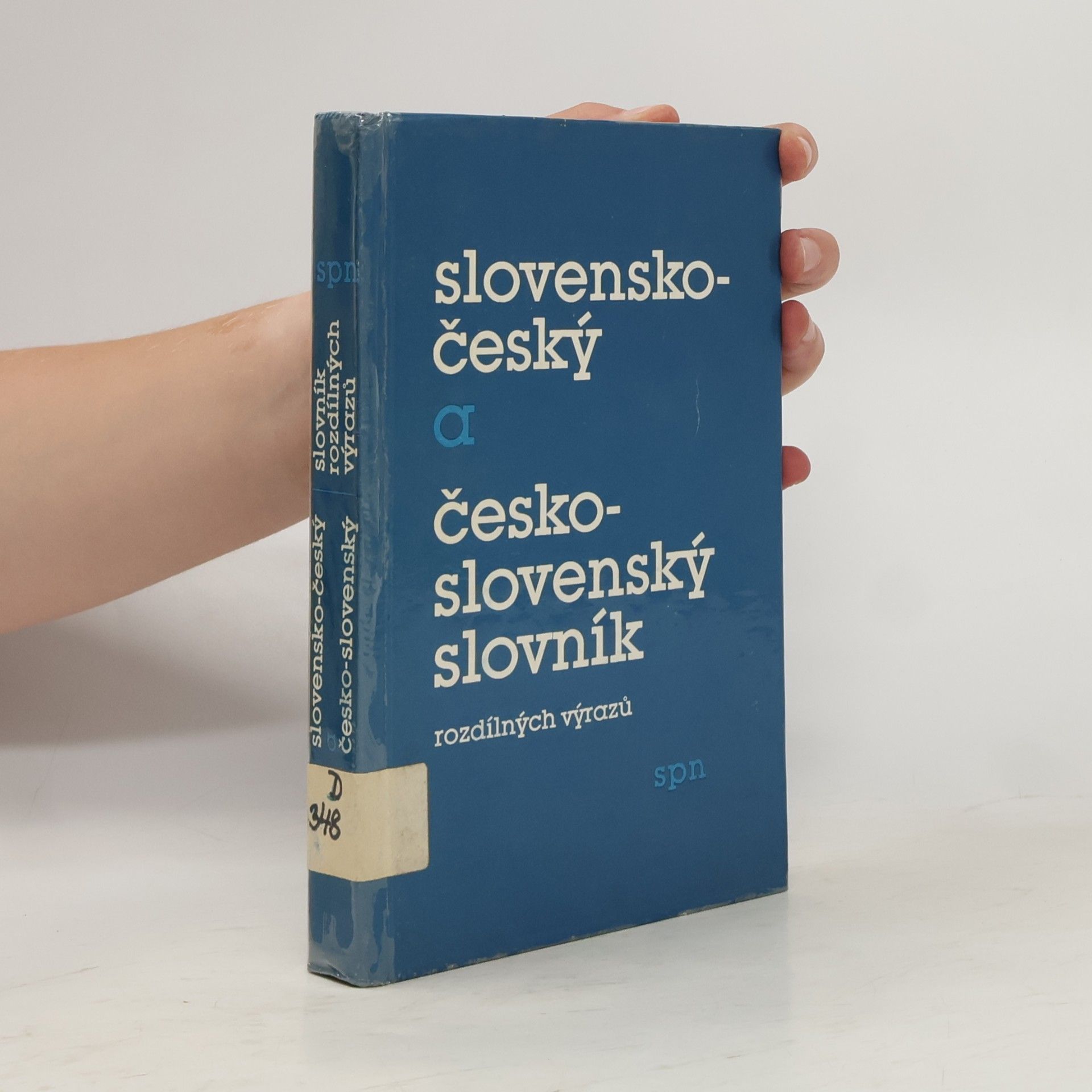 Jaroslav Nečas Slovensko-český a česko-slovenský slovník rozdílných výrazů