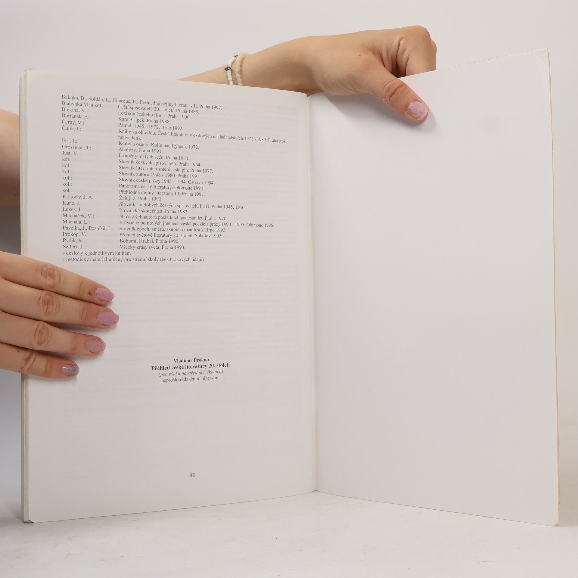 Vladimír Prokop Přehled světové literatury 20. století