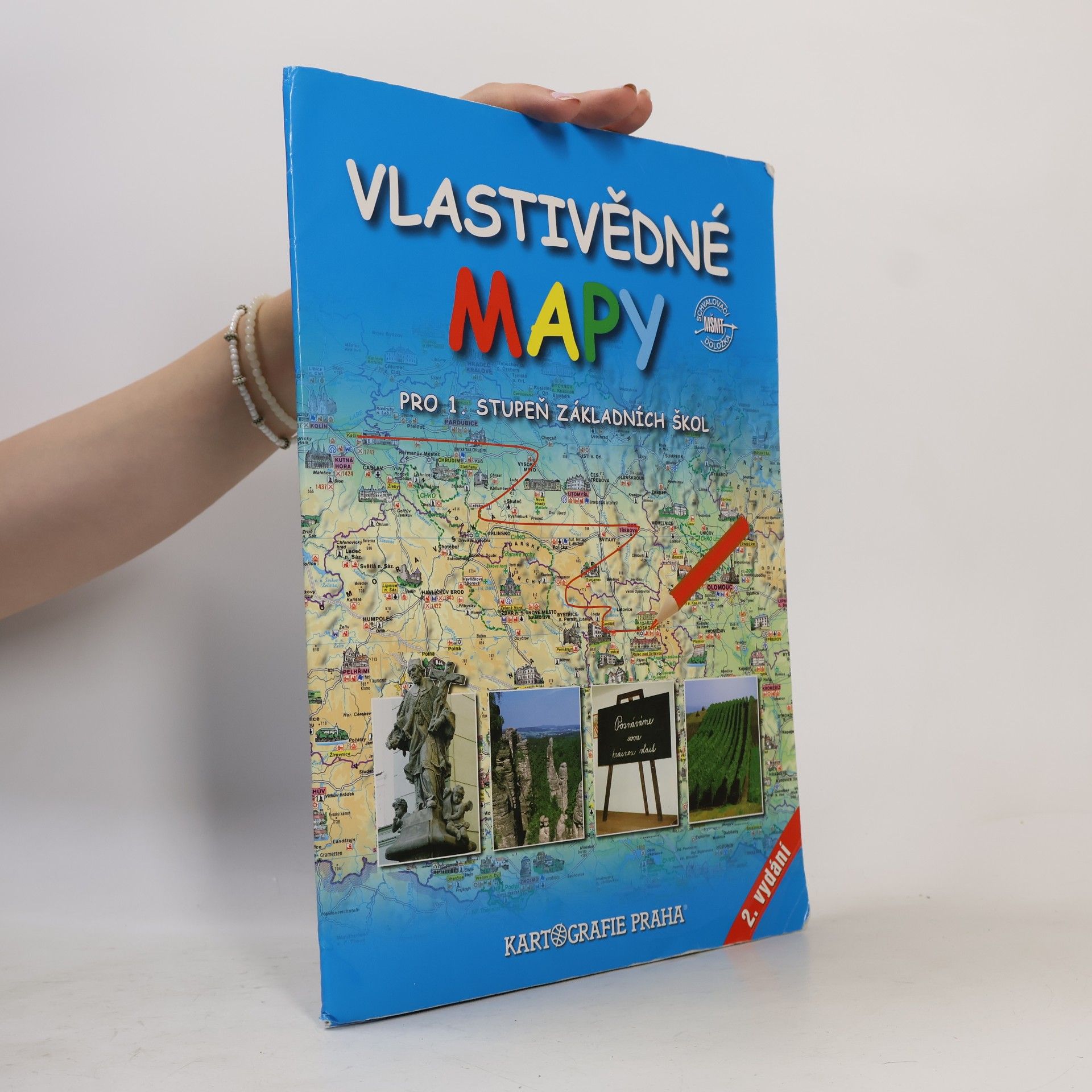 Autorenkollektiv Vlastivědné mapy pro 1. stupeň základních škol