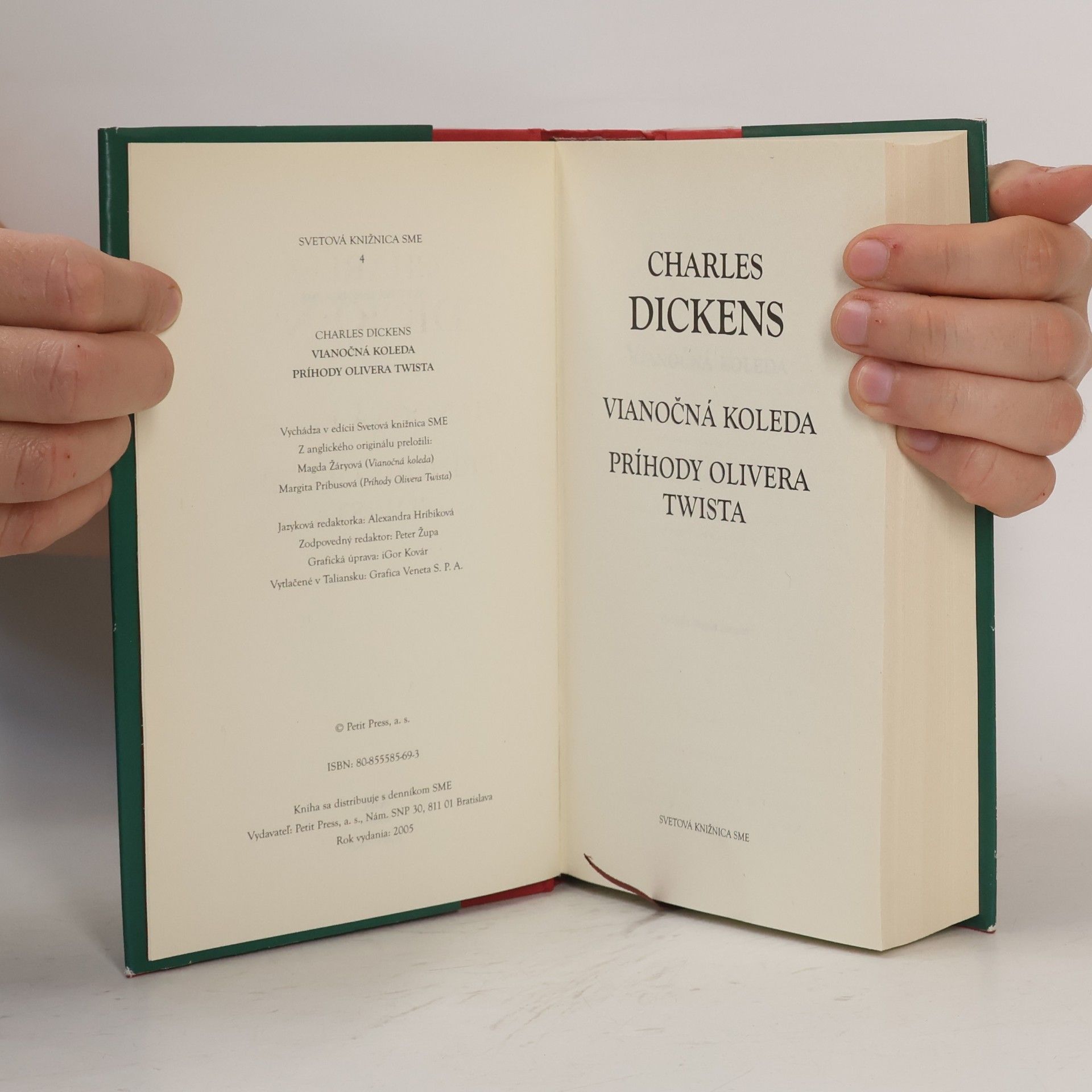 Charles Dickens Vianočná koleda. Príhody Olivera Twista