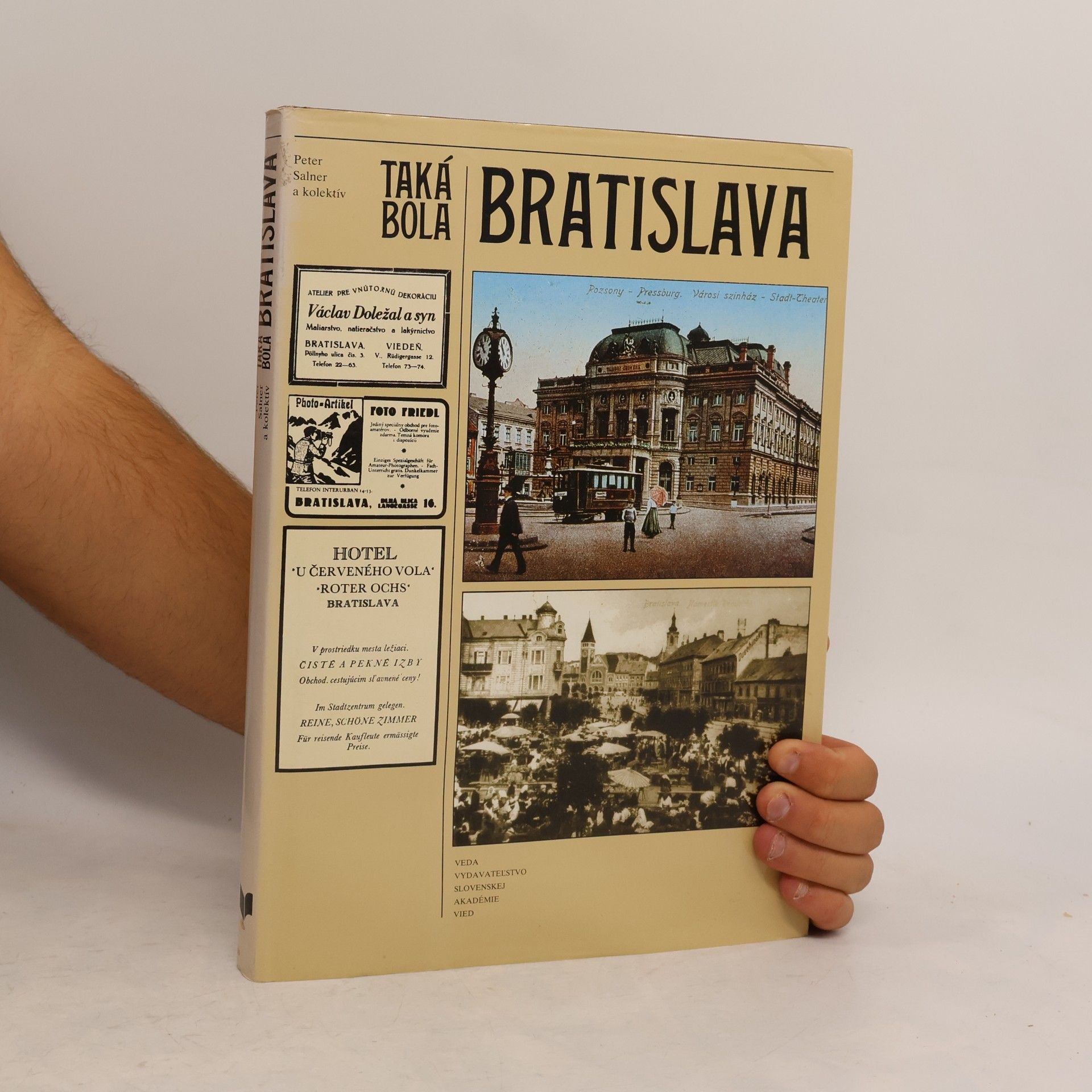 Peter Salner Taká bola Bratislava