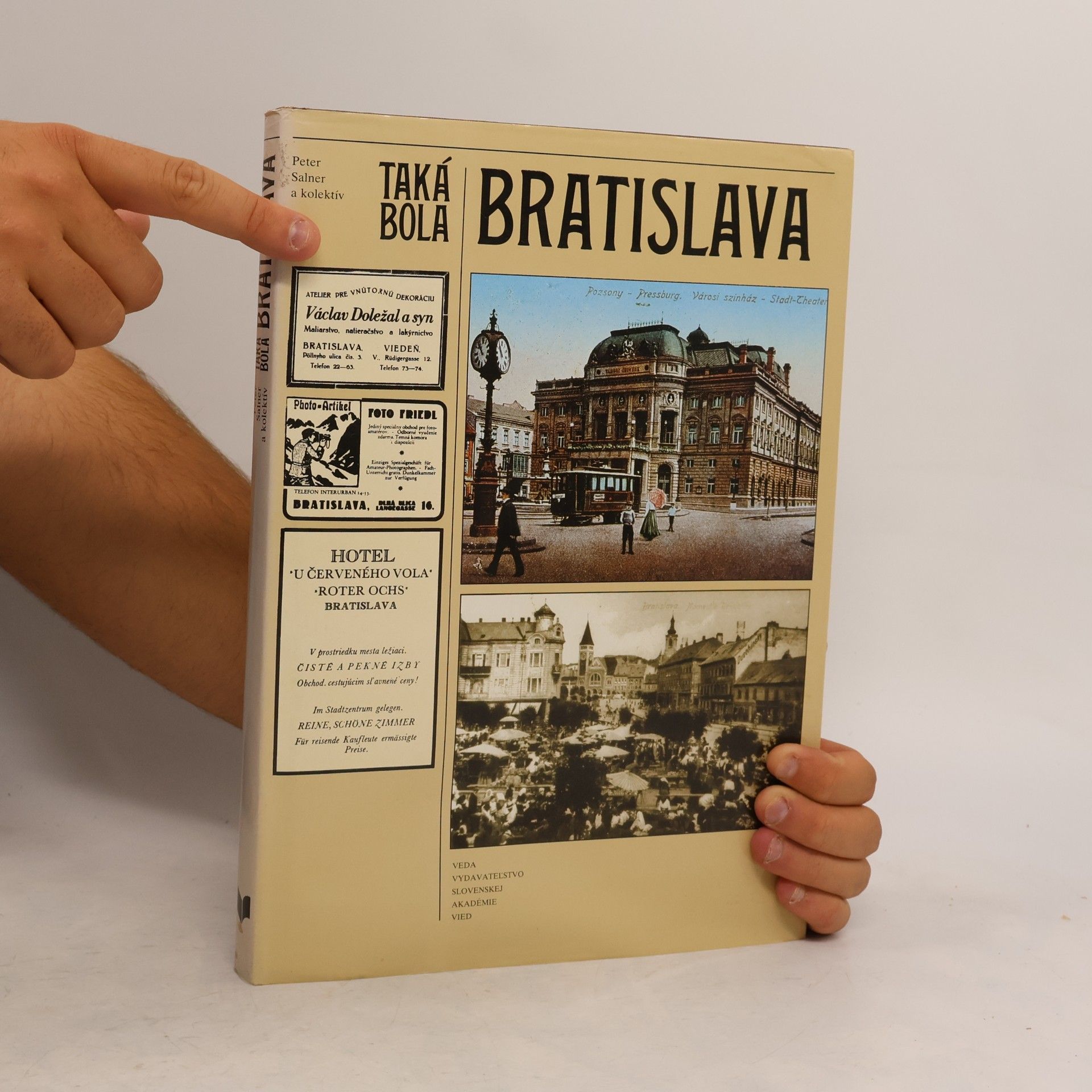 Peter Salner Taká bola Bratislava