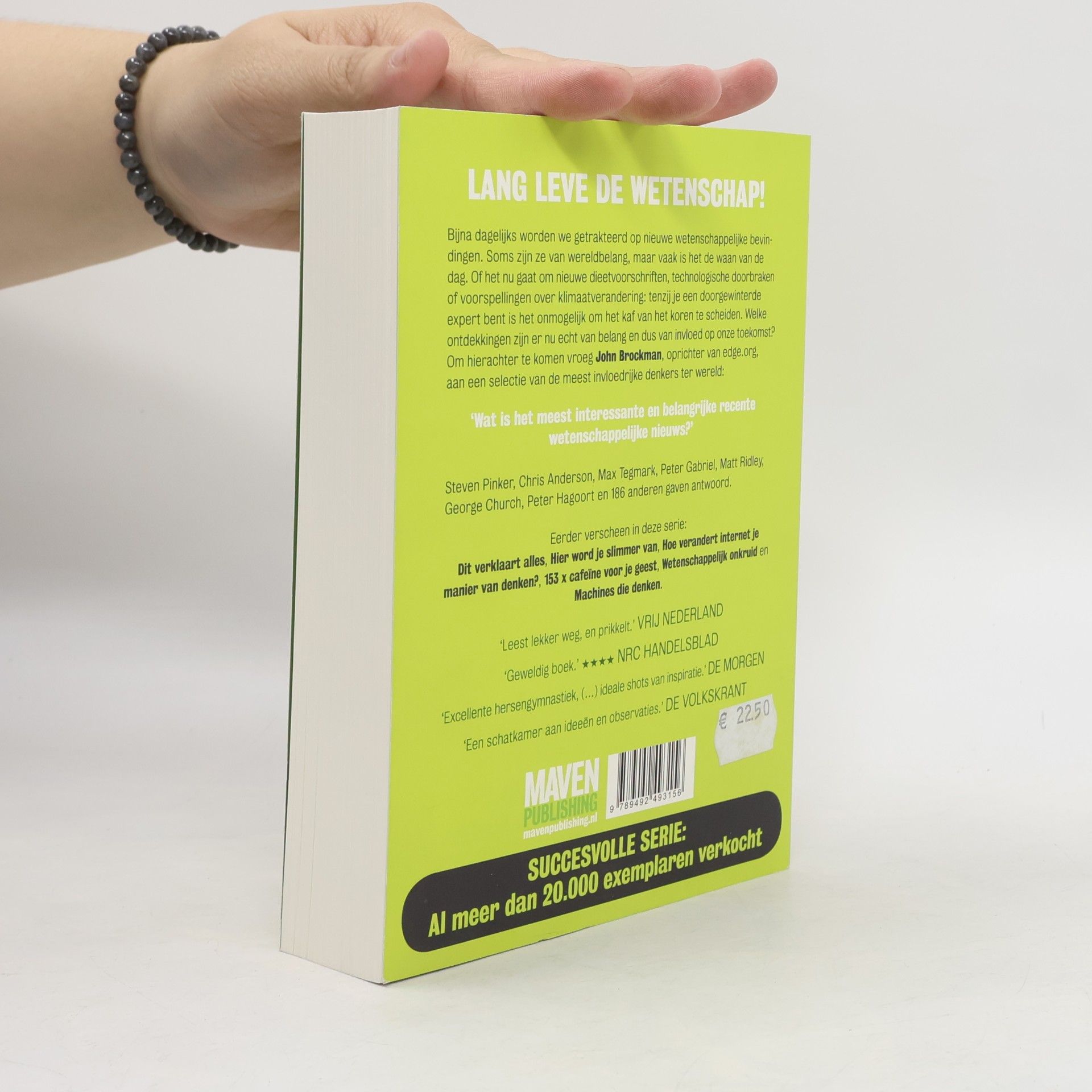 John Brockman Edge.org: Wetenschappelijke parels