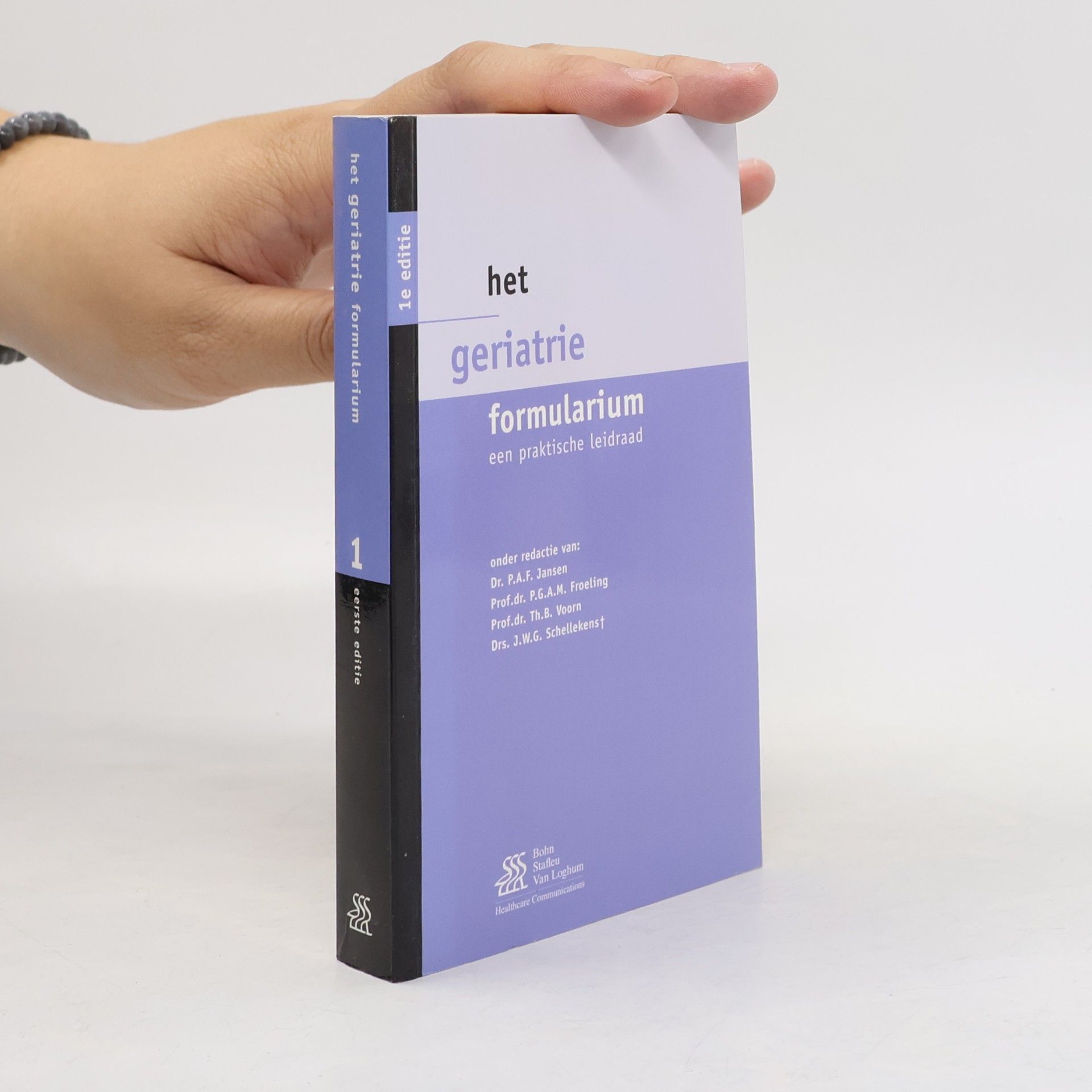 J.W.G. Schellekenst Formularia-reeks - 1: Het geriatrie formularium