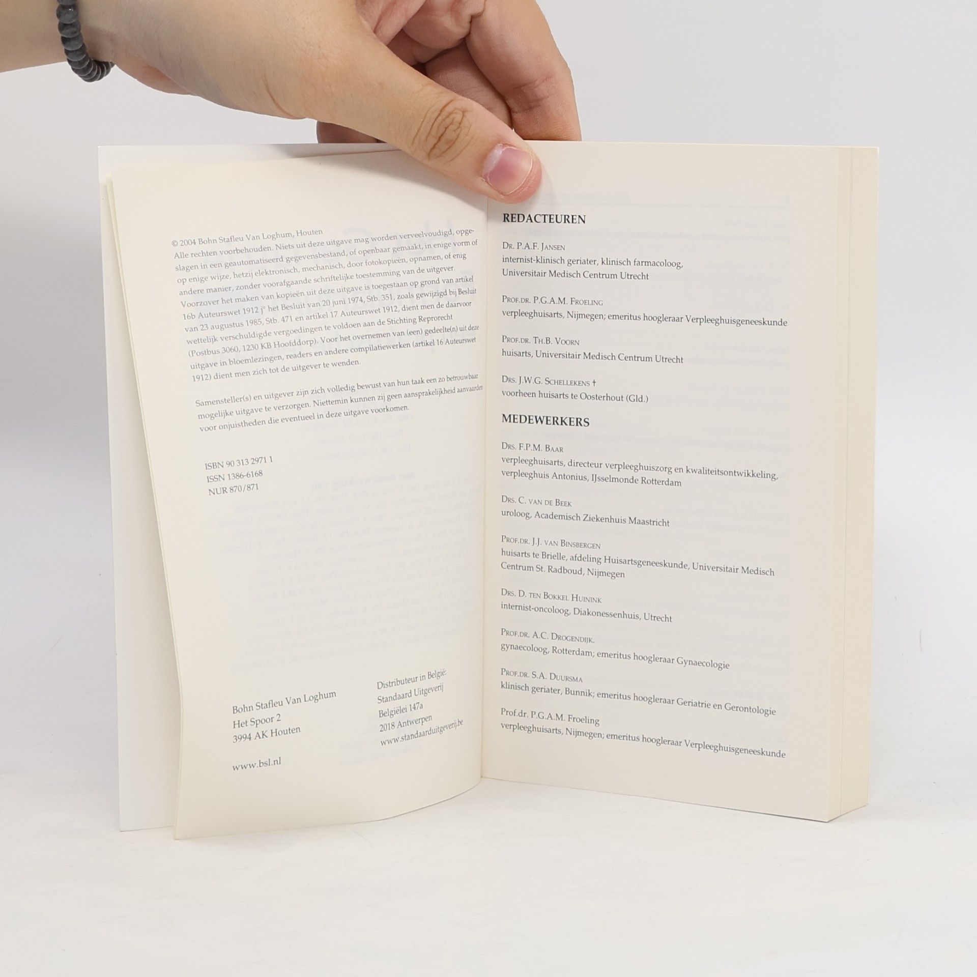 P.A.F. Jansen Formularia-reeks - 1: Het geriatrie formularium
