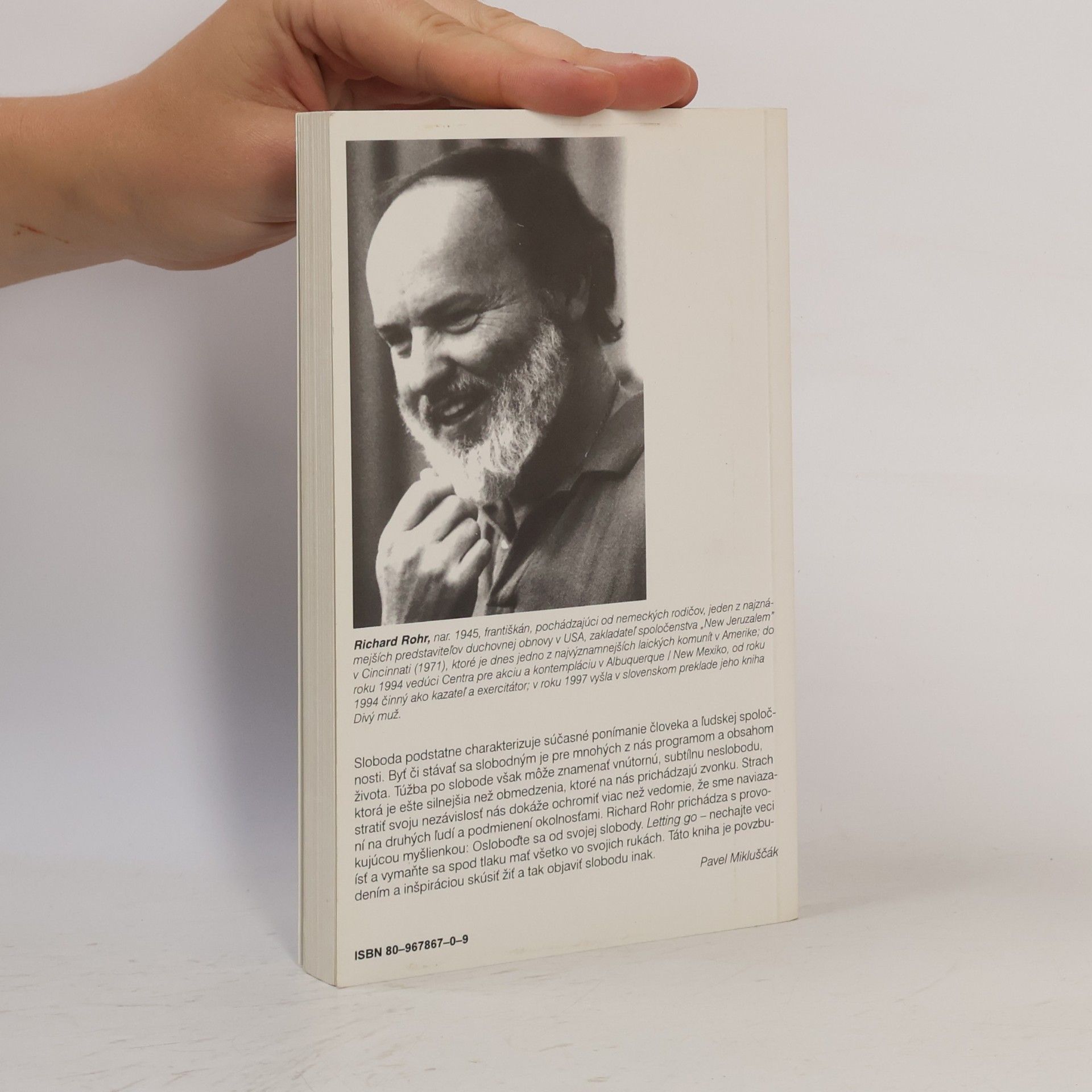 Richard Rohr Slobodní od slobody