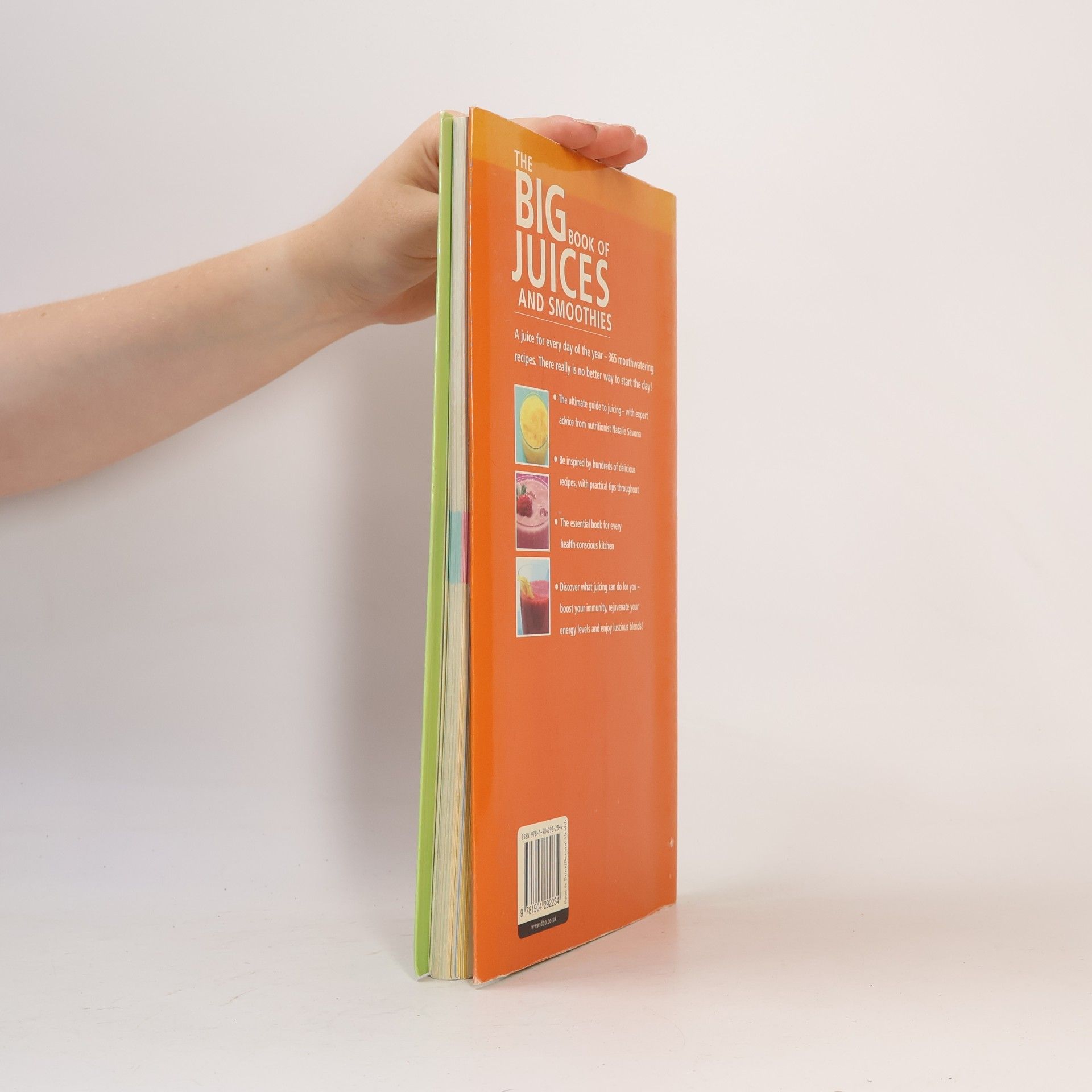 Natalie Savona Big Book of Juices and Smoothies: 365 Natural Blends for Health and Vitality Every Day