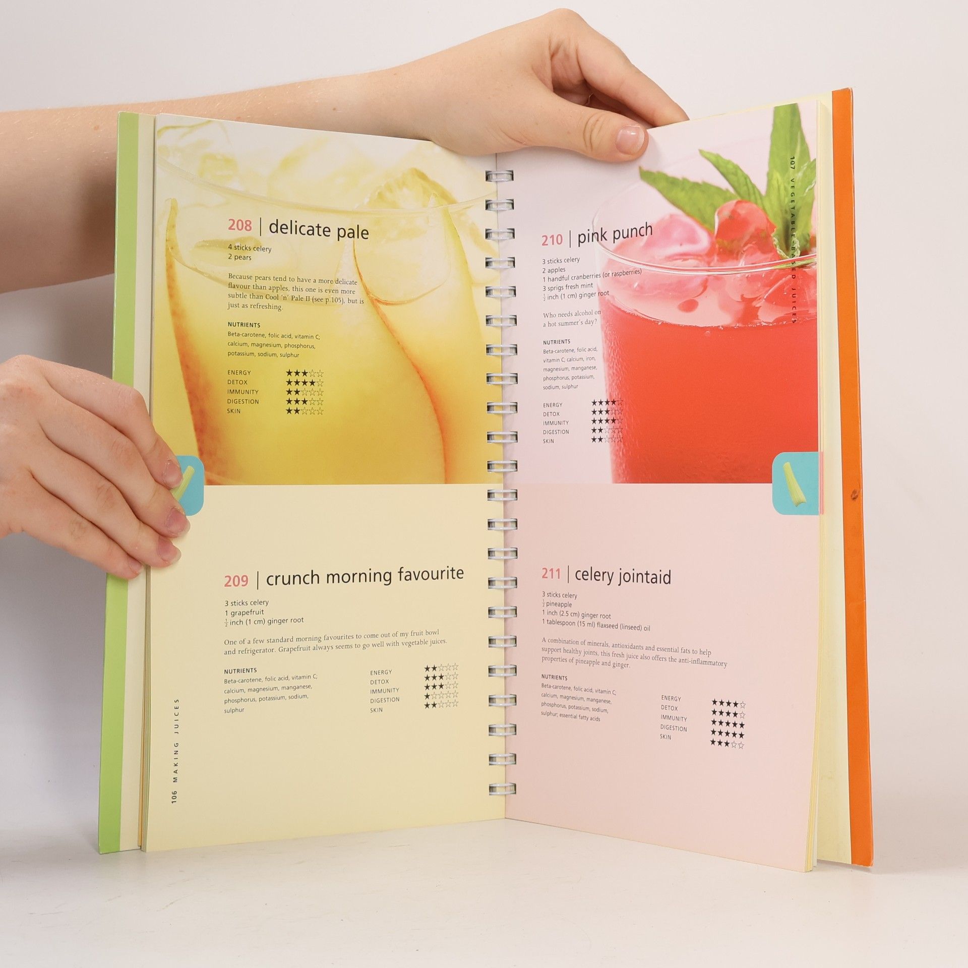 Natalie Savona Big Book of Juices and Smoothies: 365 Natural Blends for Health and Vitality Every Day