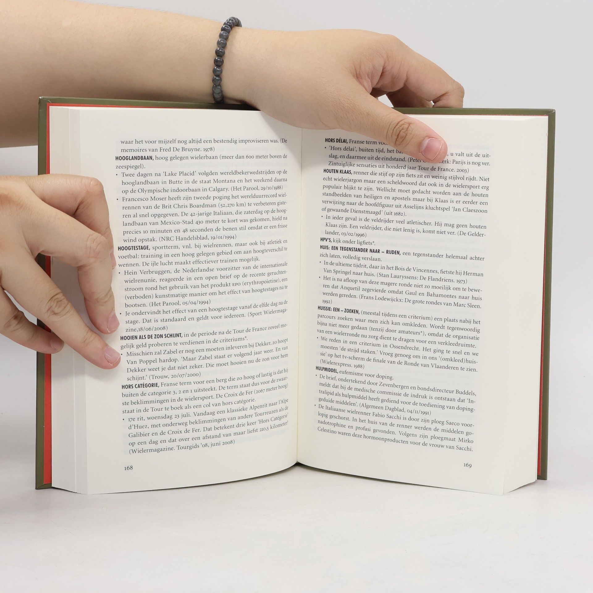 Marc de Coster Groot wielerwoordenboek