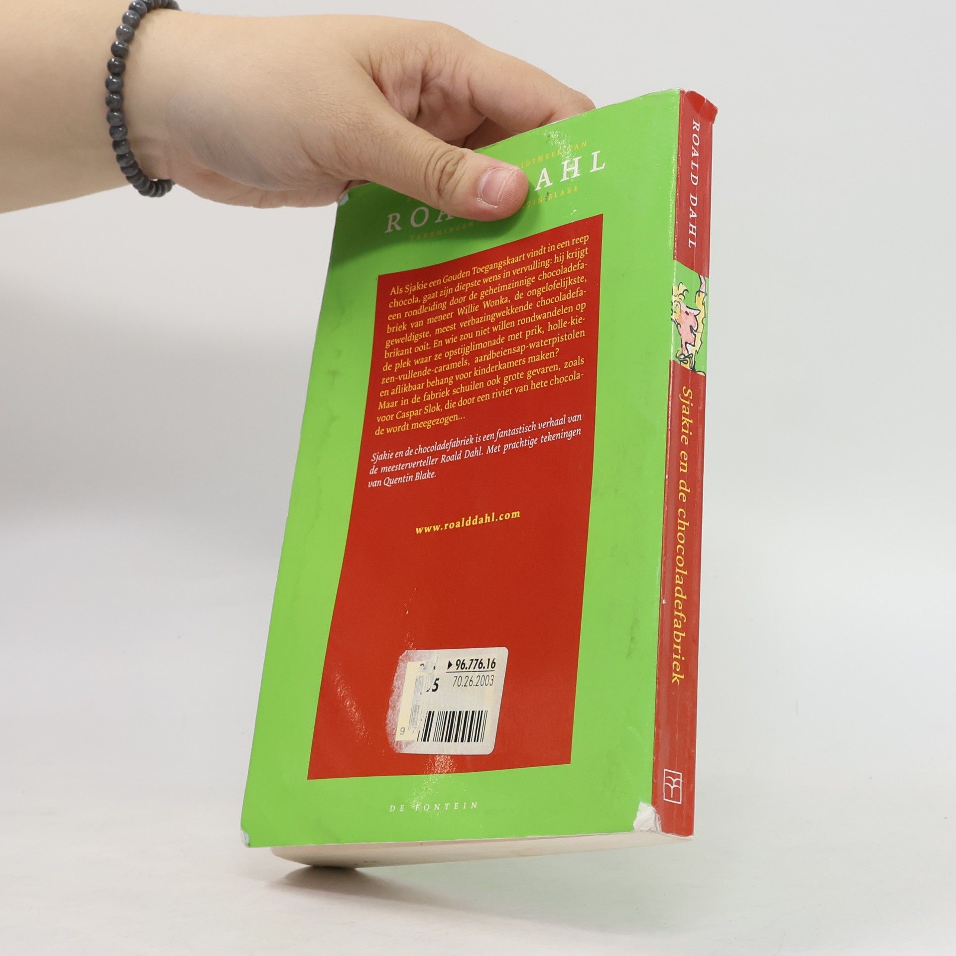 Roald Dahl De fantastische bibliotheek van Roald Dahl - 5: Sjakie en de chocoladefabriek