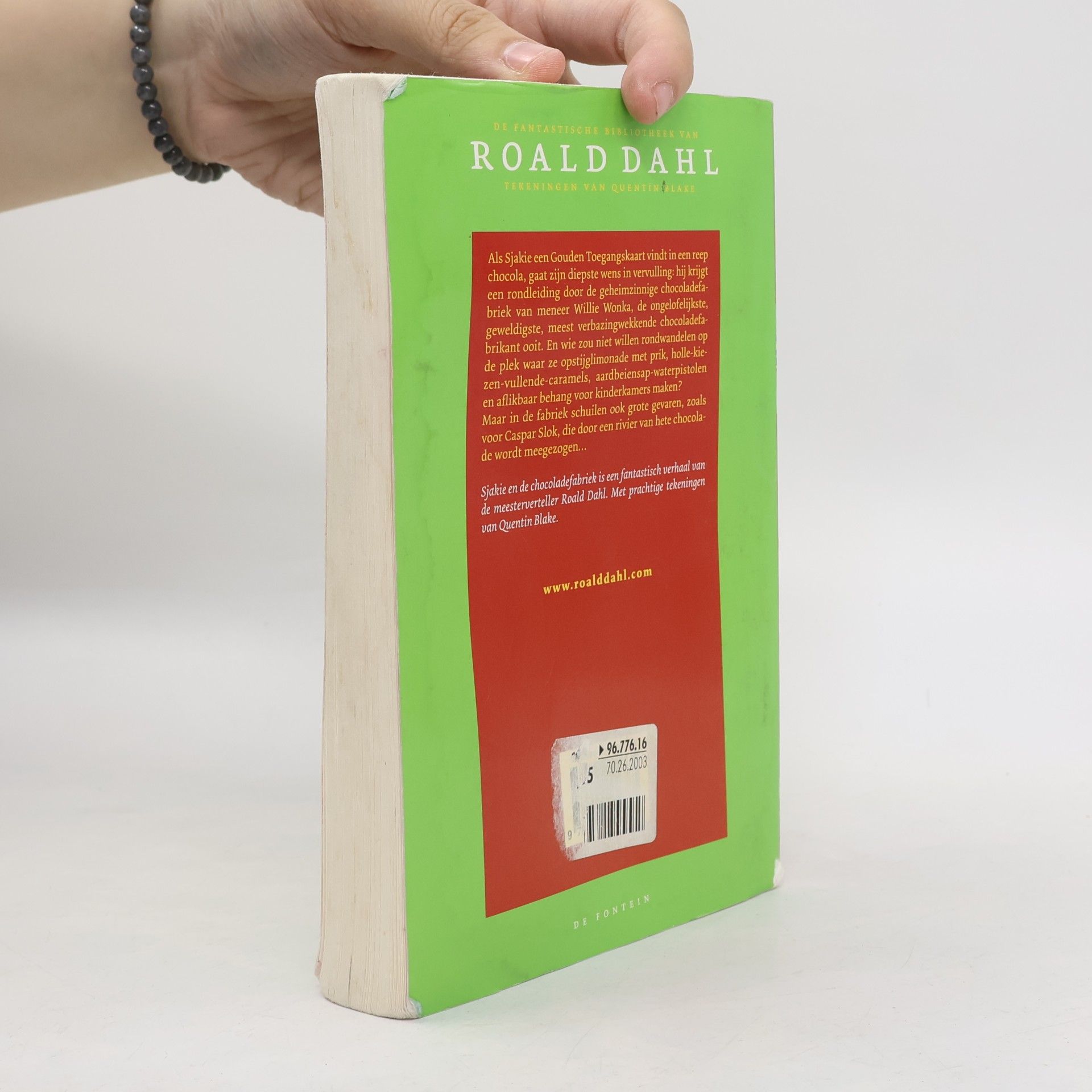 Roald Dahl De fantastische bibliotheek van Roald Dahl - 5: Sjakie en de chocoladefabriek
