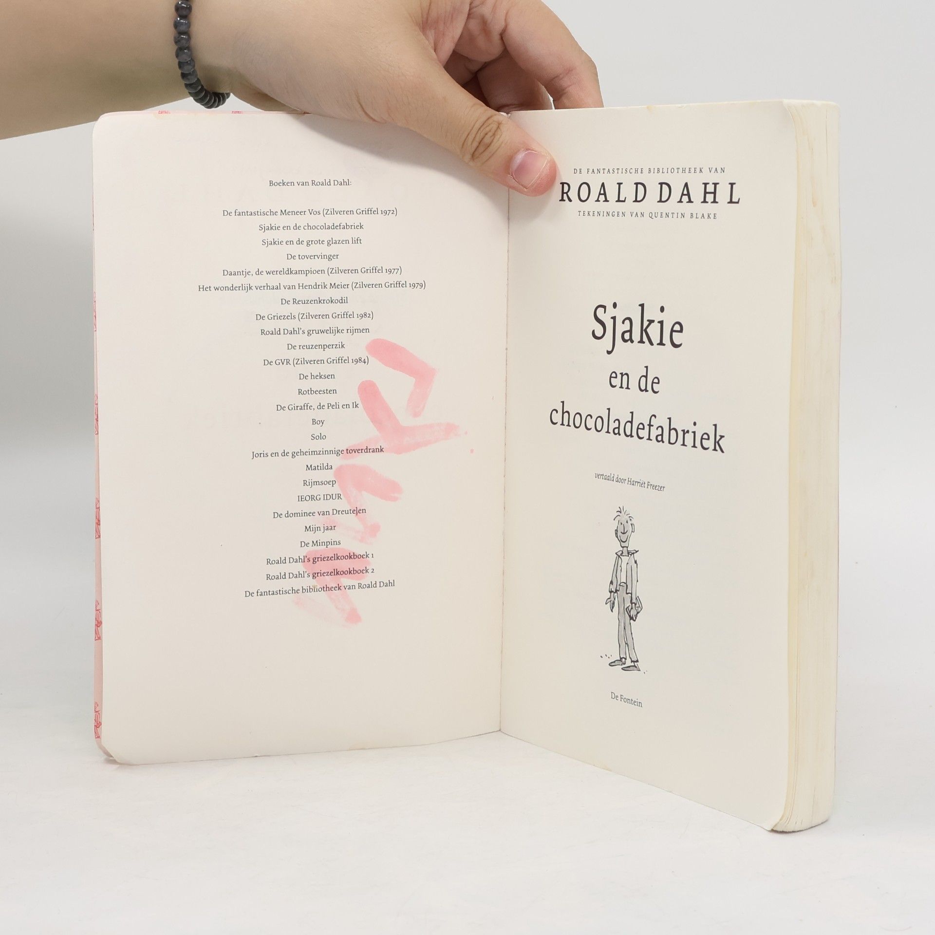 Roald Dahl De fantastische bibliotheek van Roald Dahl - 5: Sjakie en de chocoladefabriek