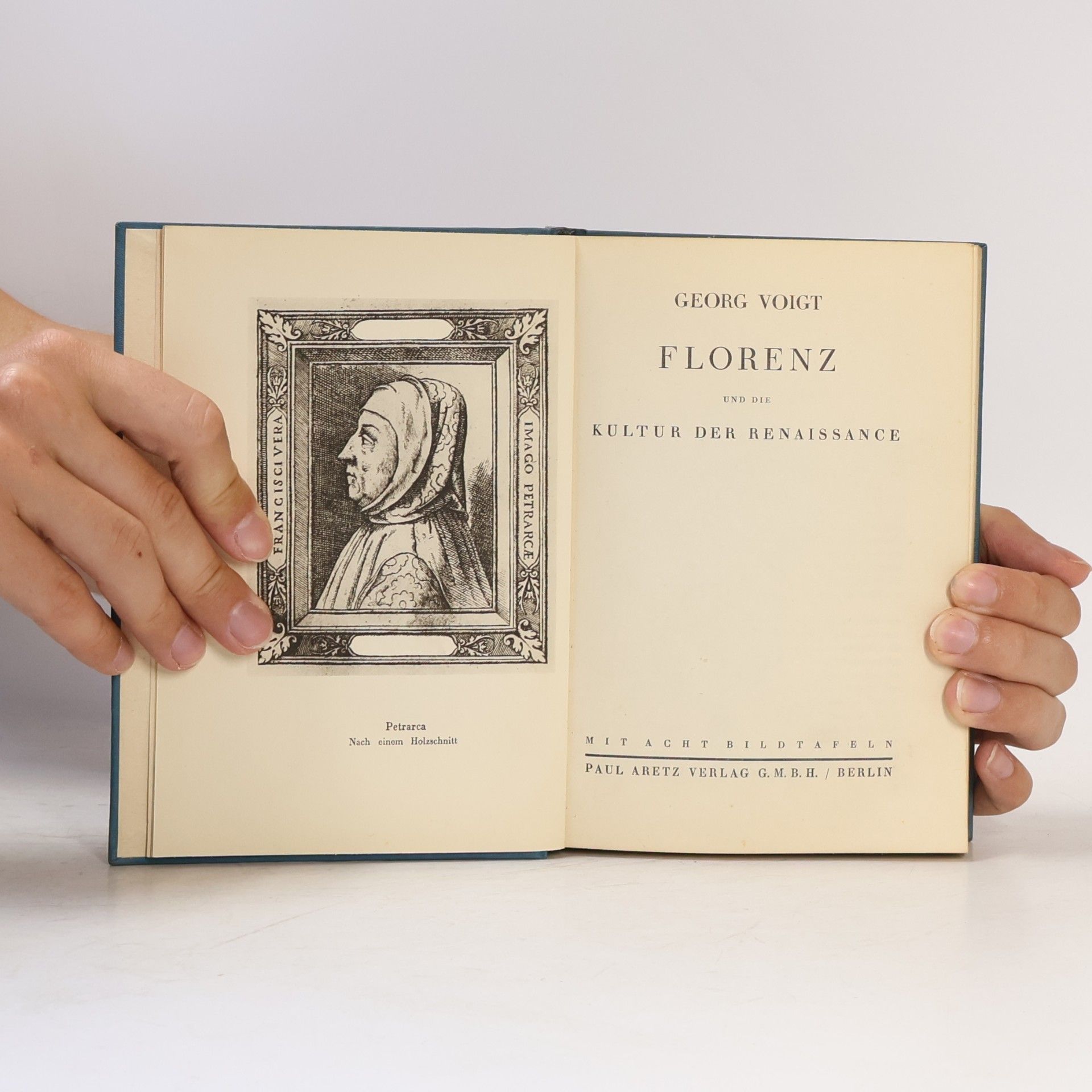 Georg Voigt Florenz und die Kultur der Renaissance