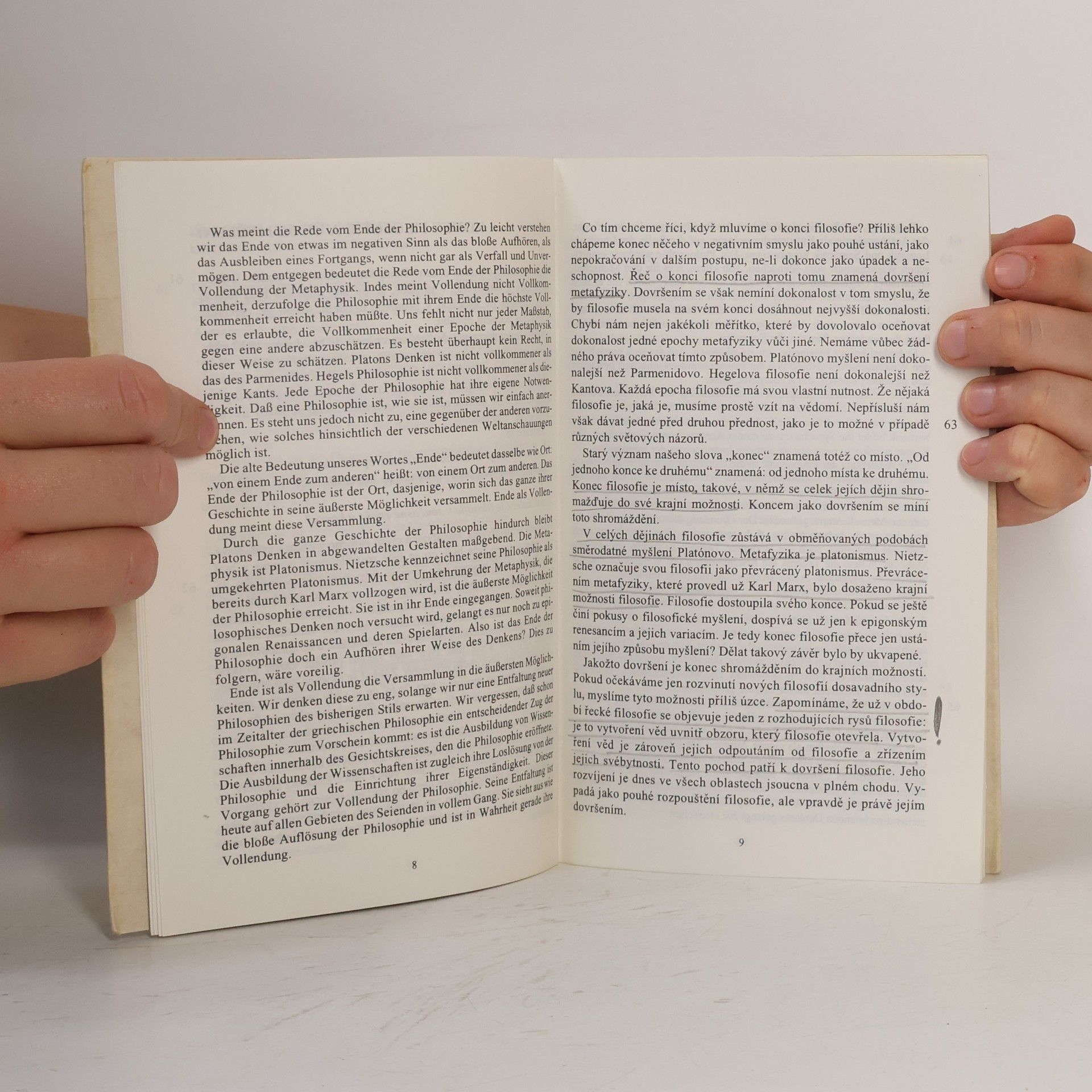 Martin Heidegger Konec filosofie a úkol myšlení