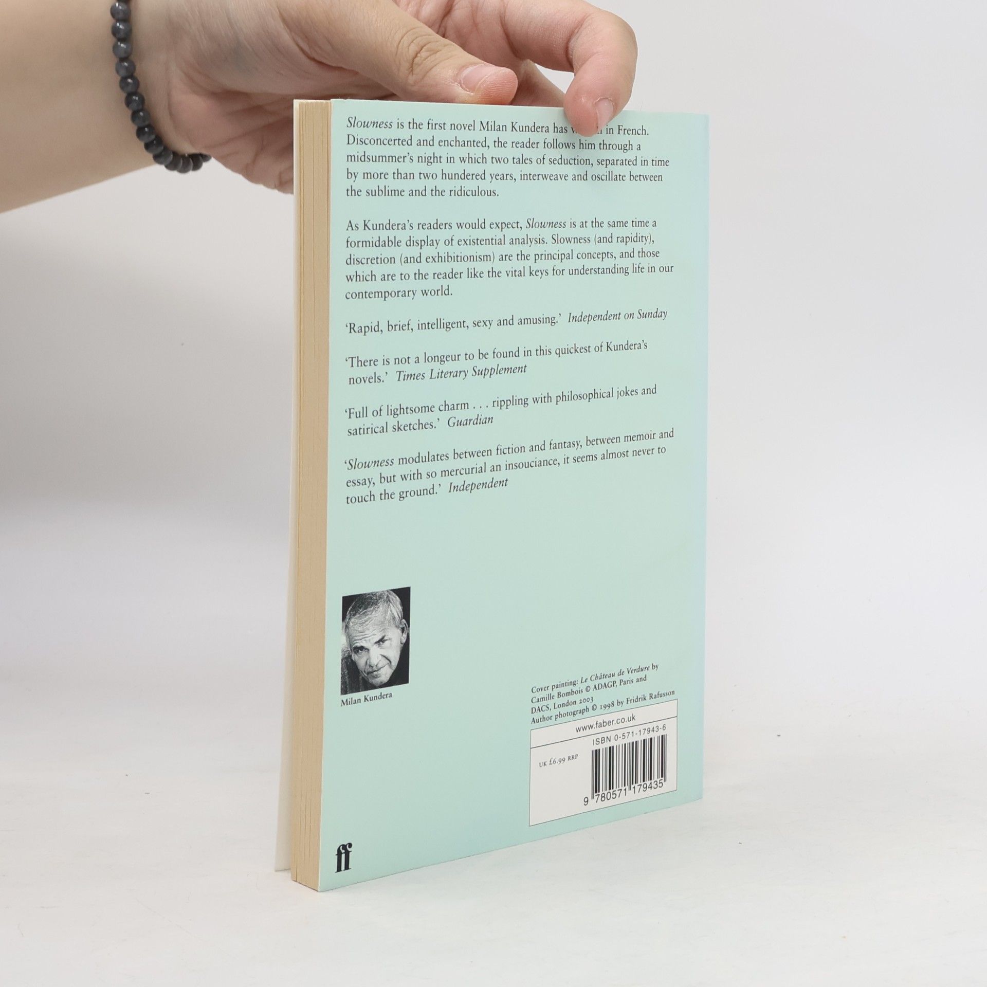 Milan Kundera Slowness