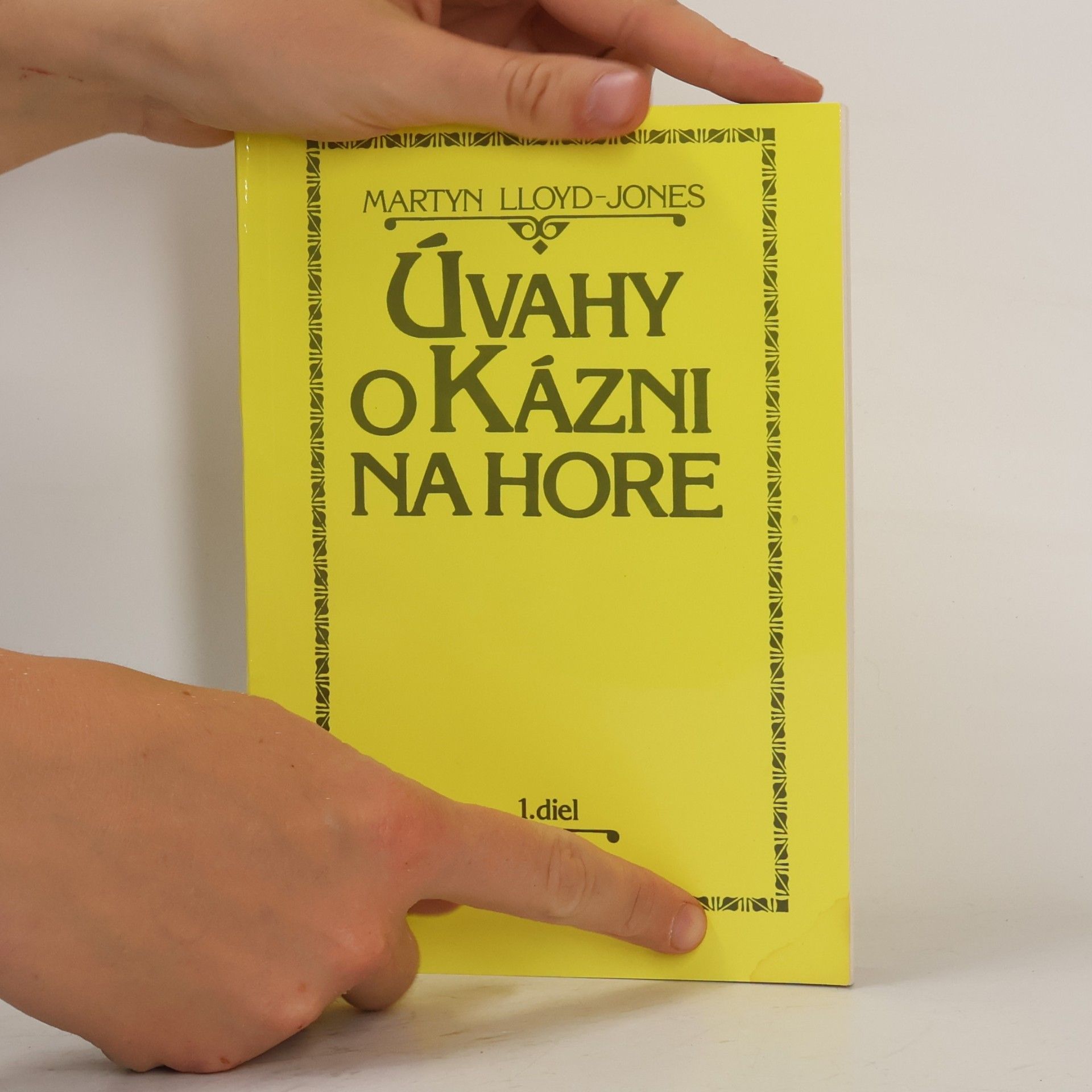 Sally Lloyd-Jones Úvahy o Kázni na hore. 1. diel