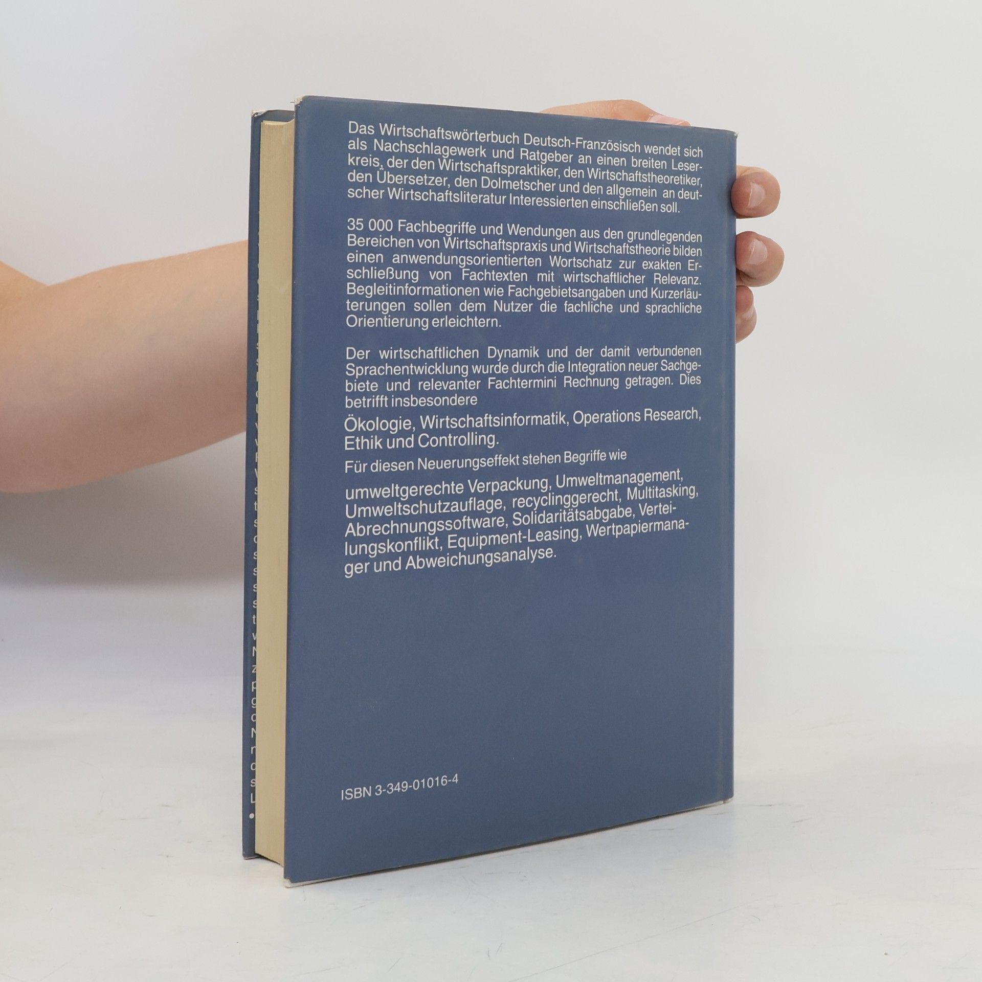 Wolfgang Güttler Wirtschaftswörterbuch