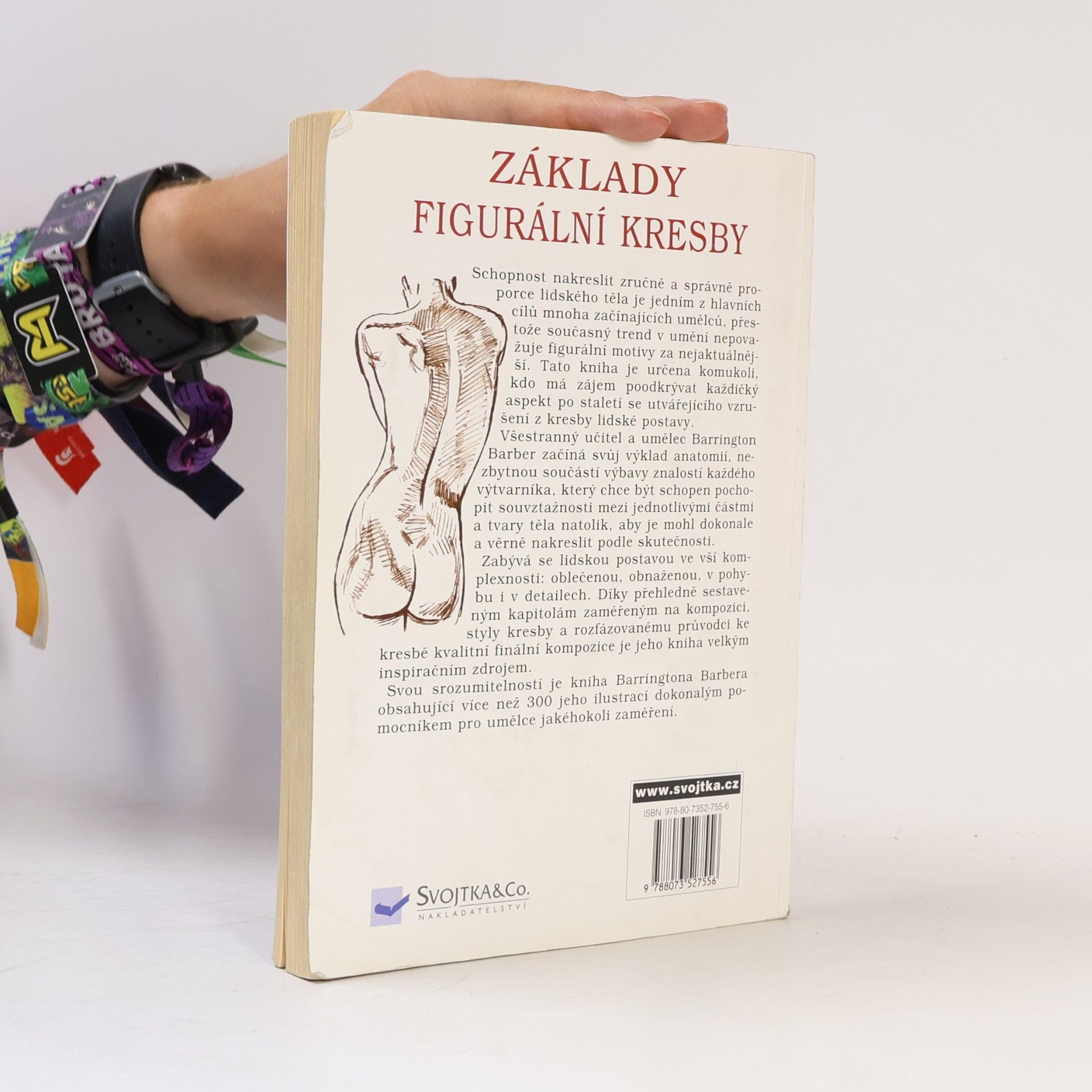 Barrington Barber Základy figurální kresby. Kurz pro výtvarníky