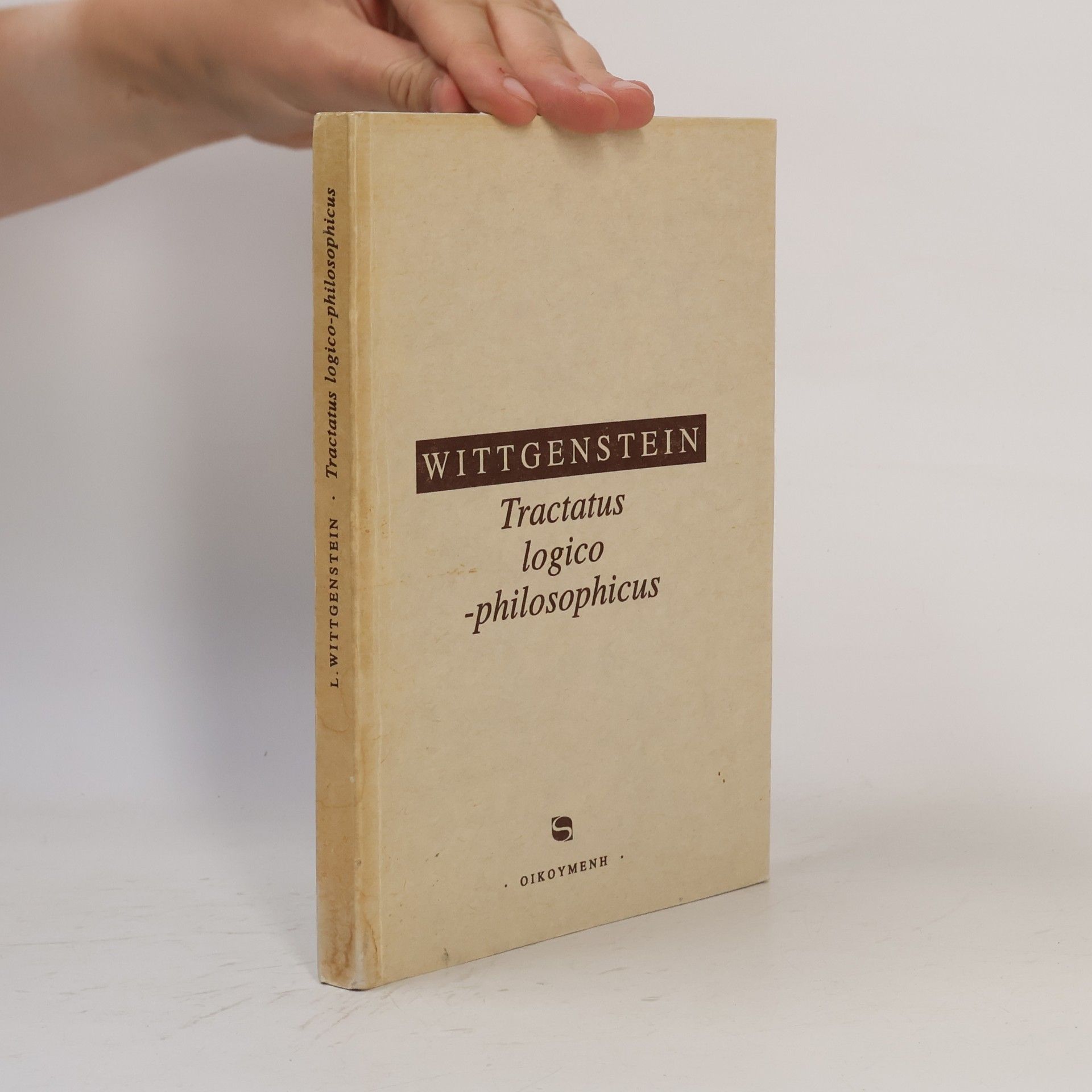Ludwig Wittgenstein Tractatus logico-philosophicus