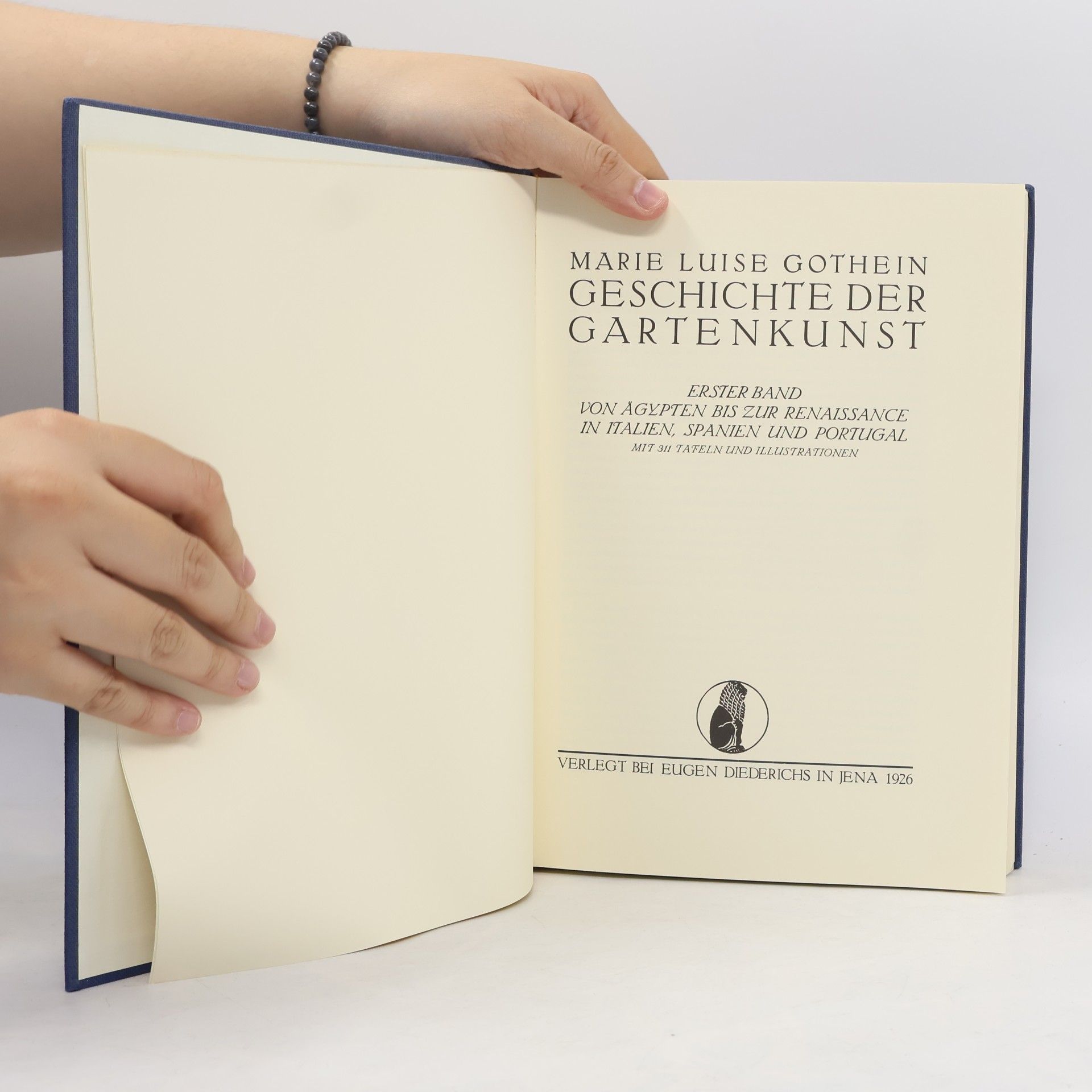 Marie Luise Gothein Geschichte der Gartenkunst 1