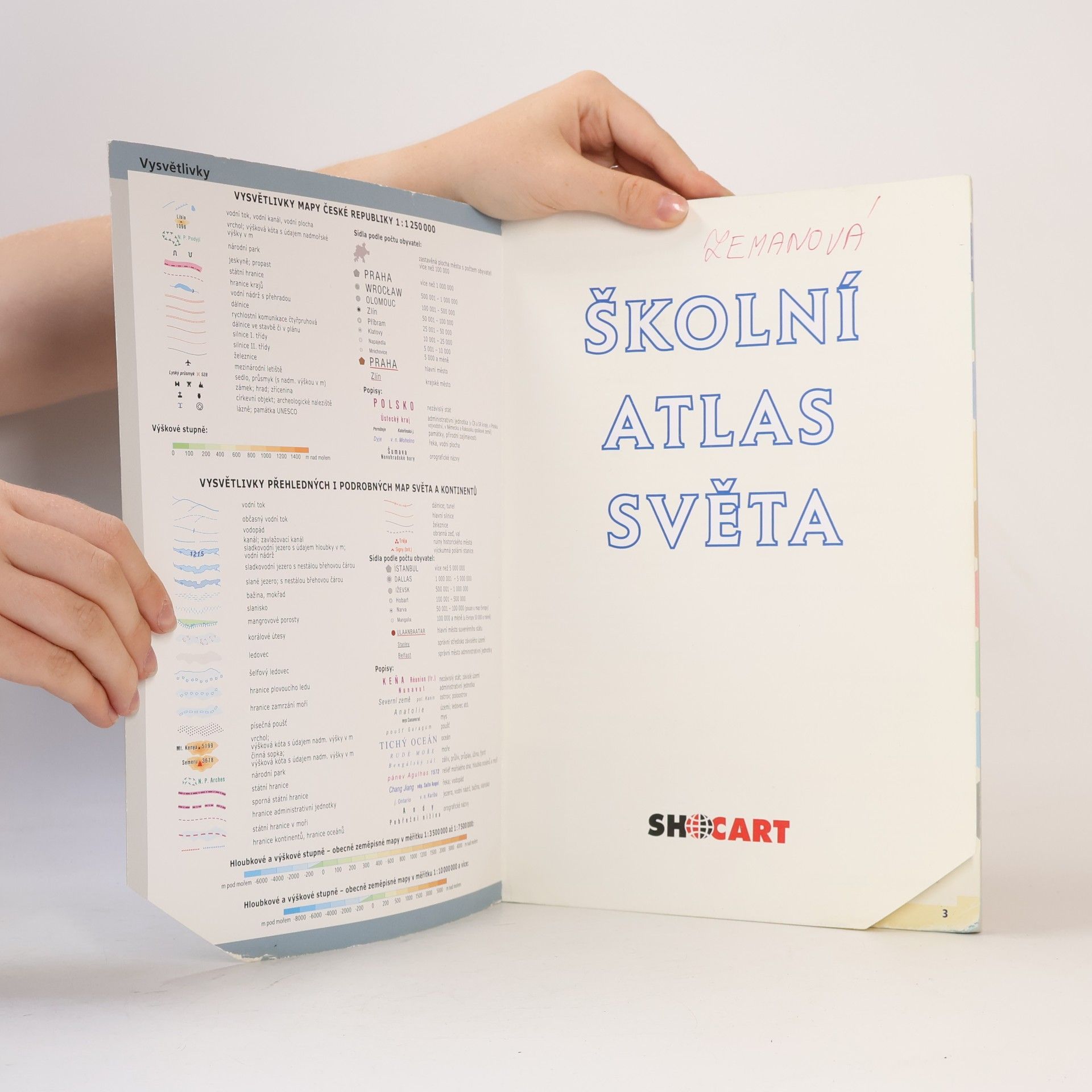 Pavla Tesaříková Školní atlas světa