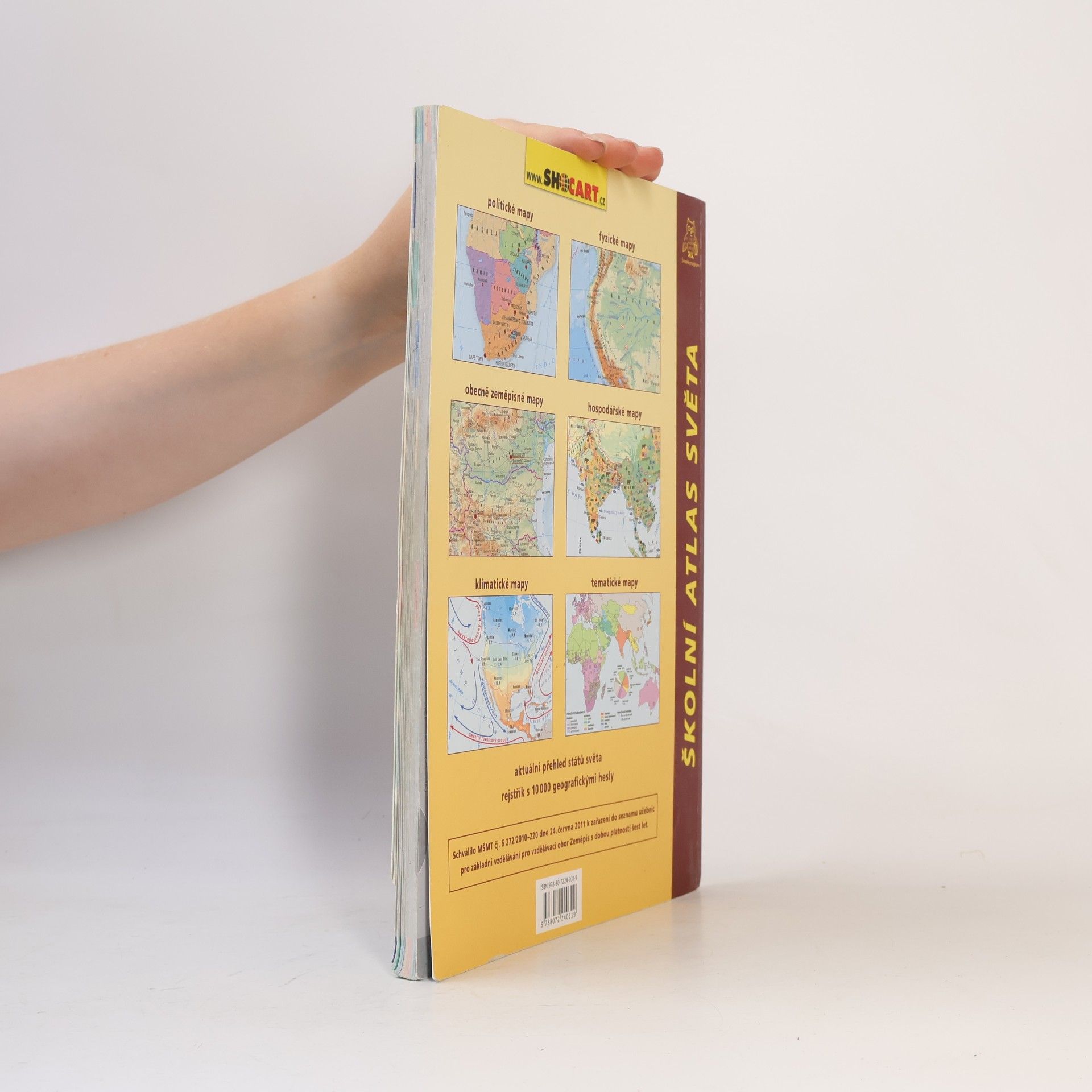 Pavla Tesaříková Školní atlas světa