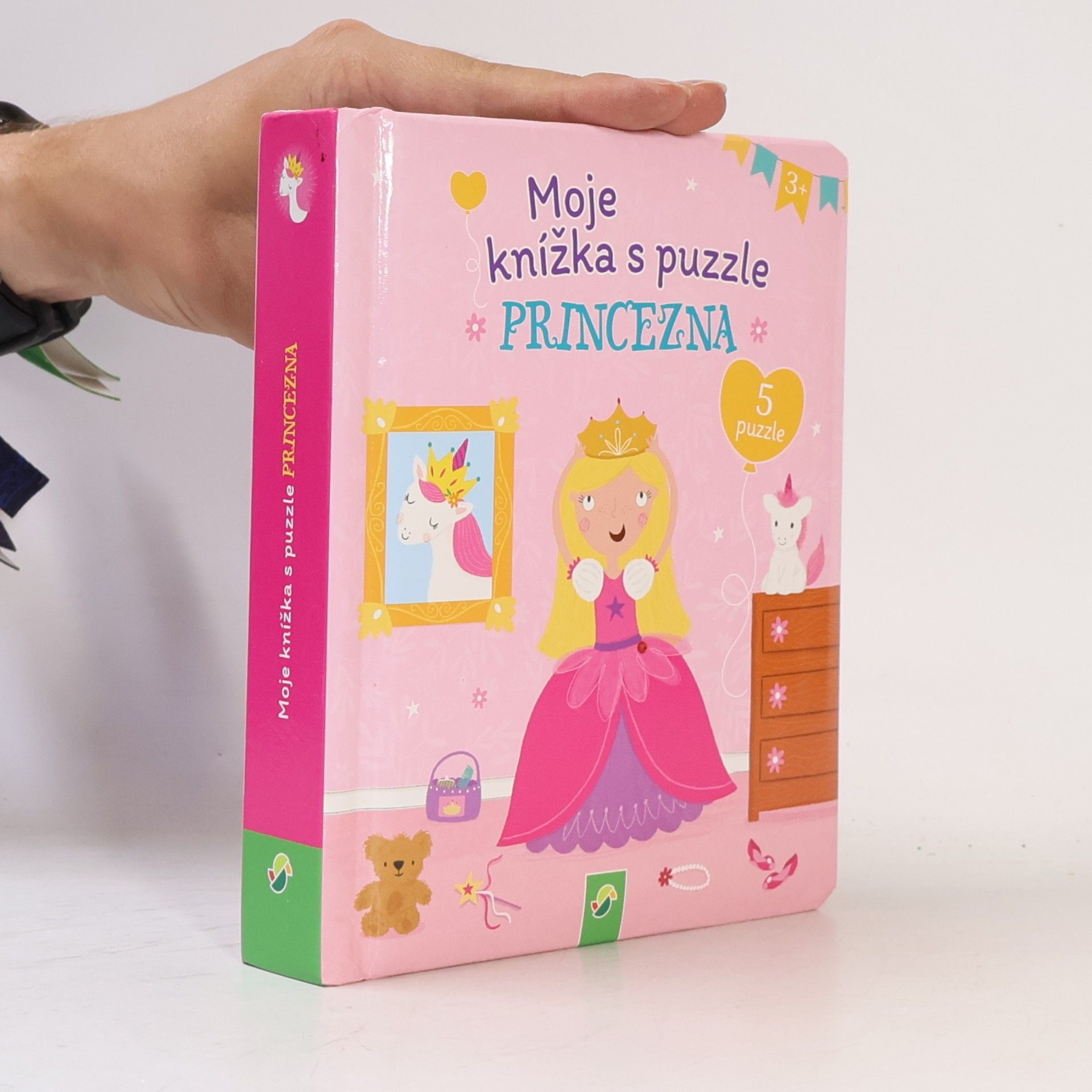 Autorenkollektiv Moje knížka s puzzla: Princezna