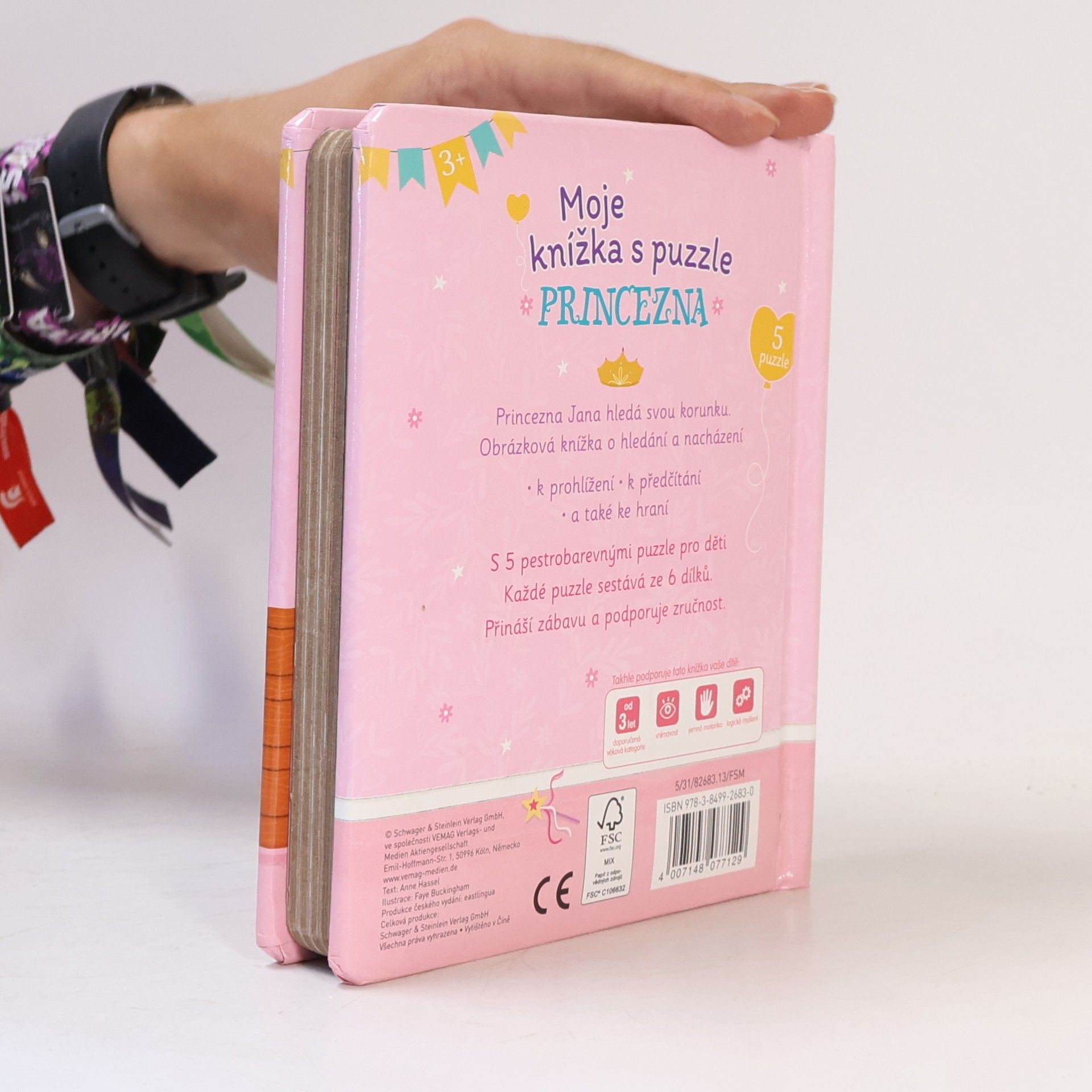 Autores varios Moje knížka s puzzla: Princezna