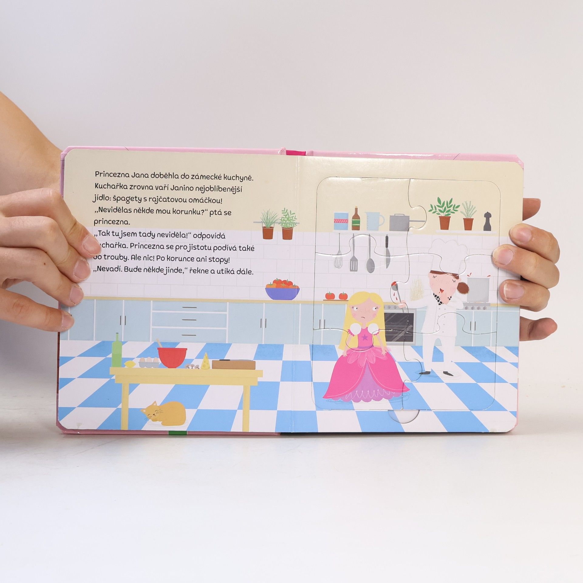 Autores varios Moje knížka s puzzla: Princezna