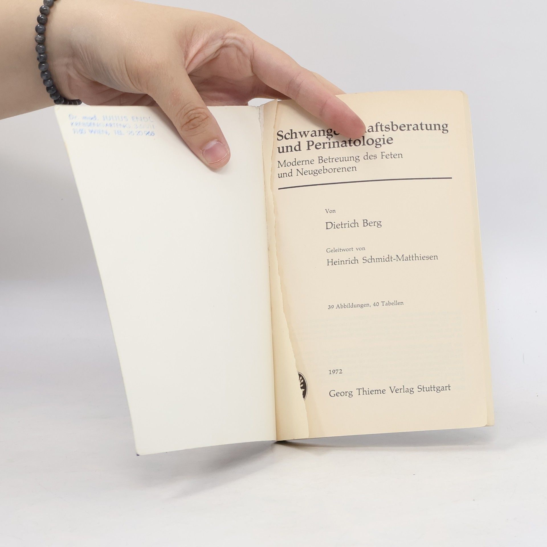 Dietrich Berg Schwangerschaftsberatung und Perinatologie