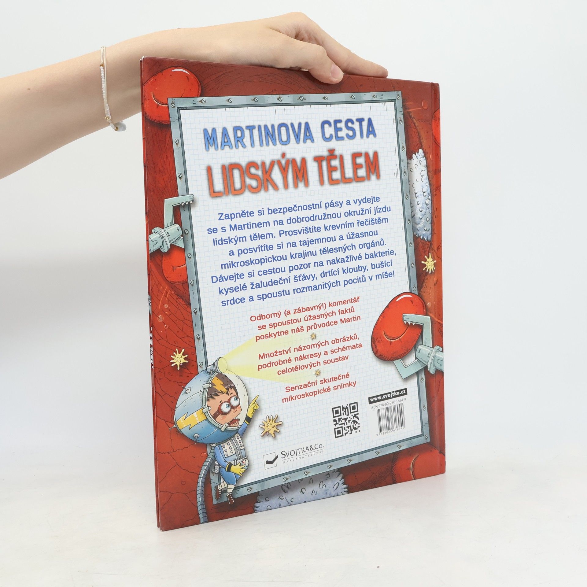 Jack Challoner Martinova cesta lidským tělem