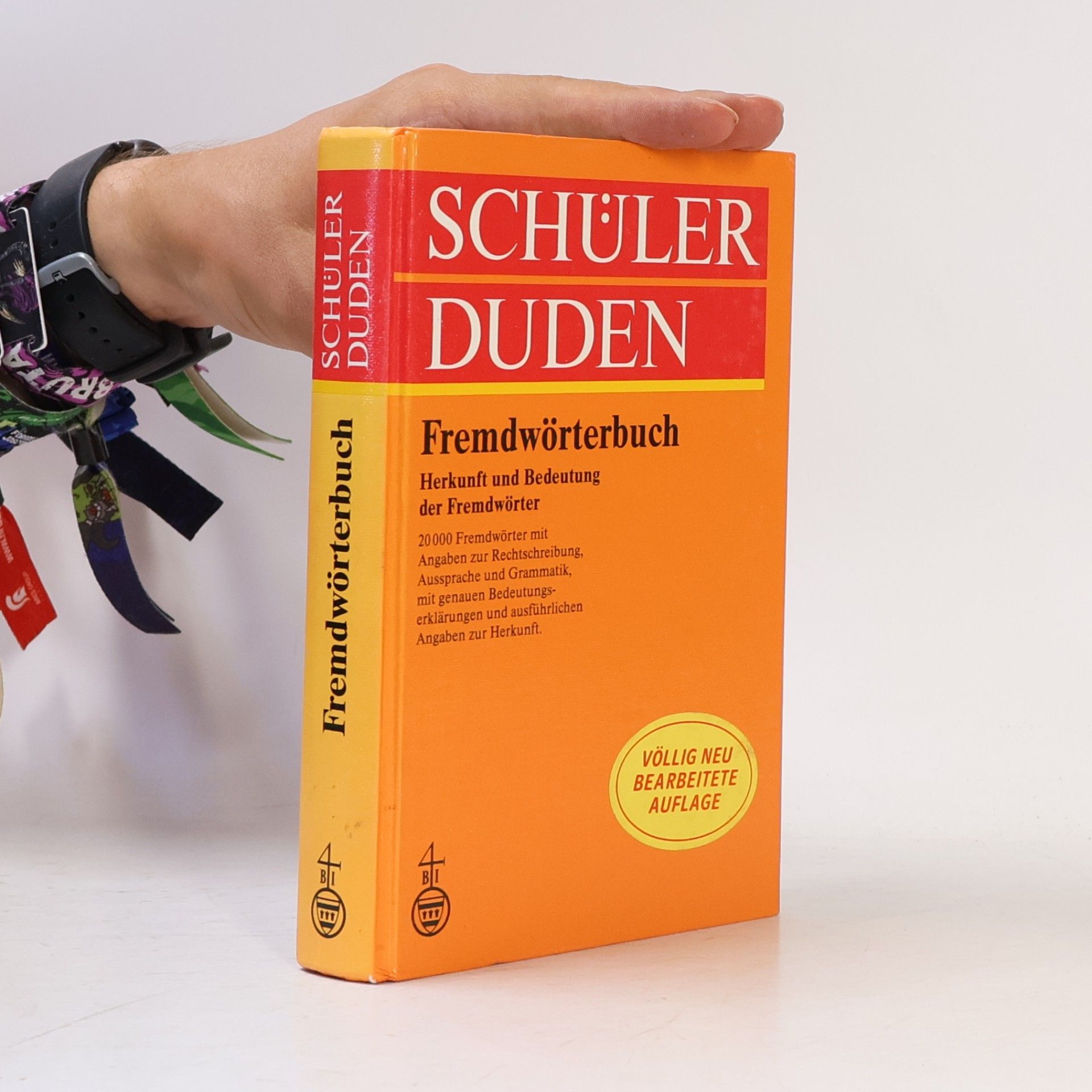 Günther Drosdowski Schülerduden, Fremdwörterbuch: Herkunft und Bedeutung der Fremdwörter