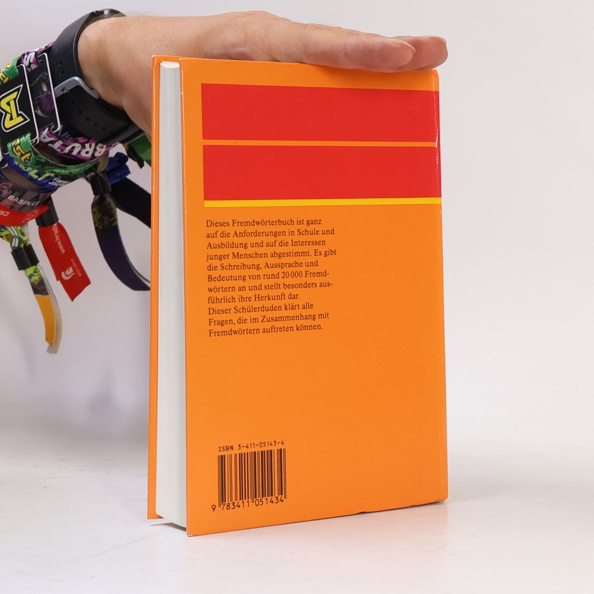 Günther Drosdowski Schülerduden, Fremdwörterbuch: Herkunft und Bedeutung der Fremdwörter