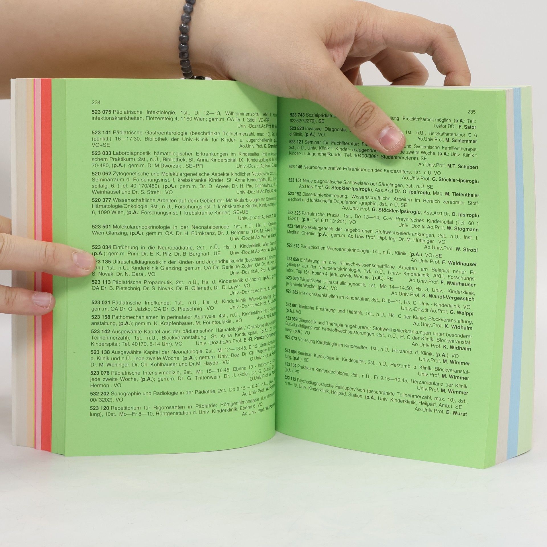 Autorenkollektiv Vorlesungsverzeichnis. Sommer '99