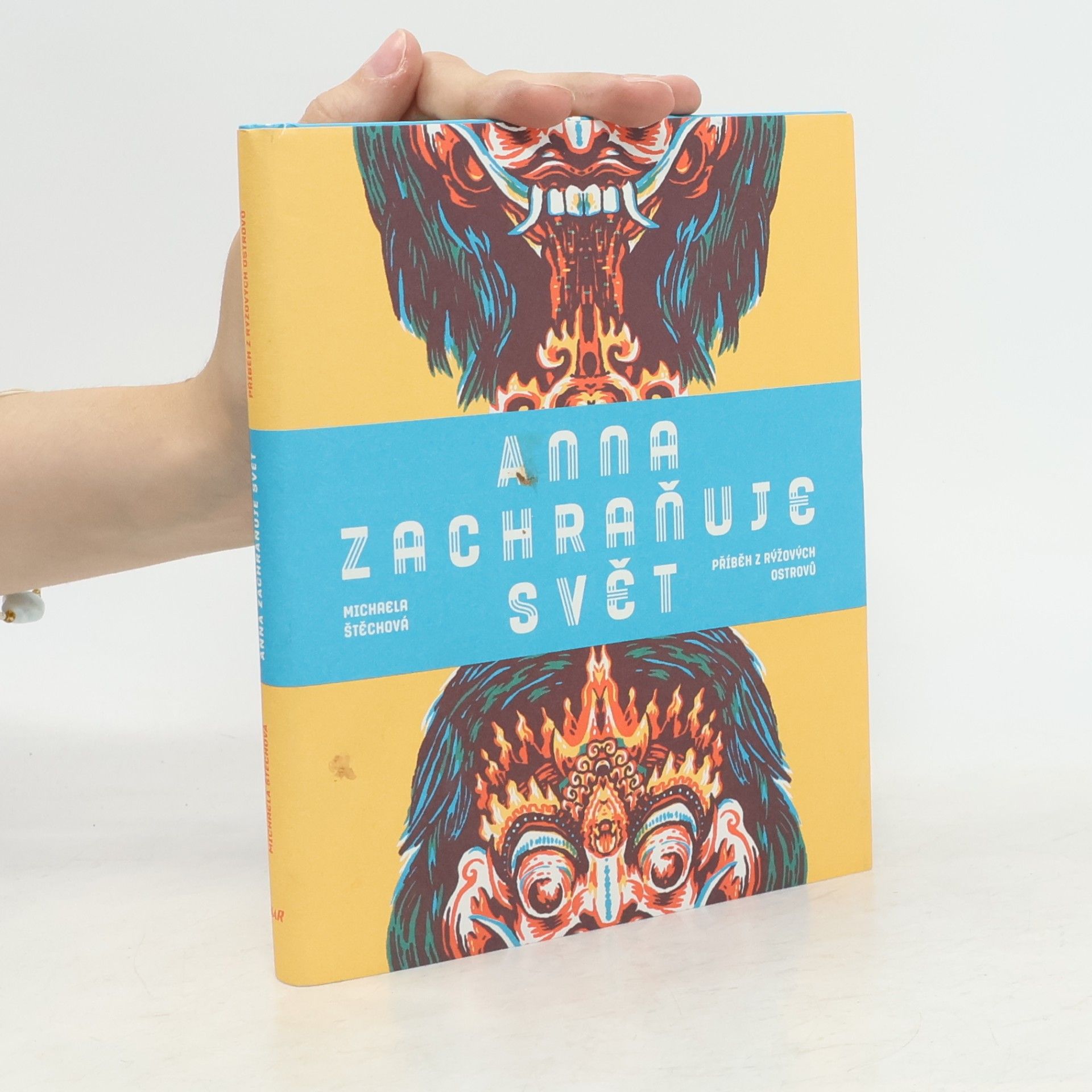 Michaela Štěchová Anna zachraňuje svět. Příběh z rýžových ostrovů