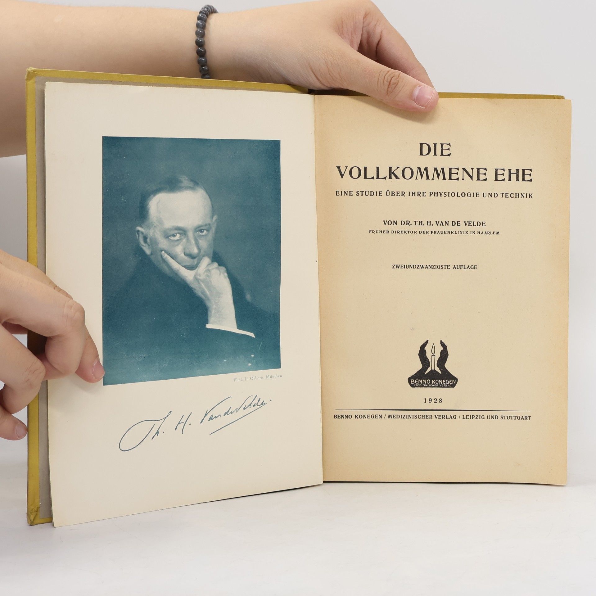 Theodoor Hendrik Van de Velde Die vollkommene Ehe