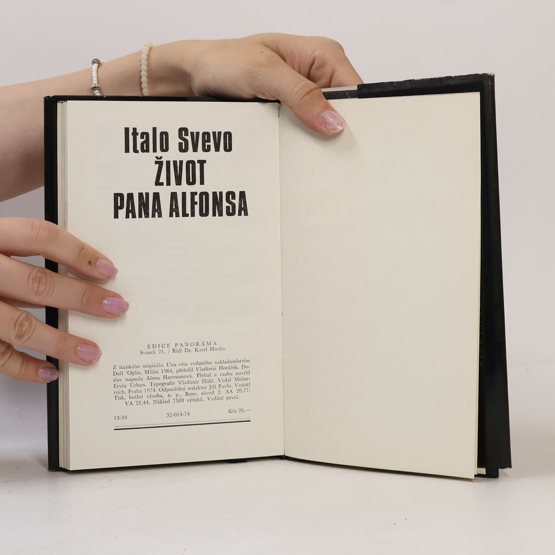 Italo Svevo Život pana Alfonsa