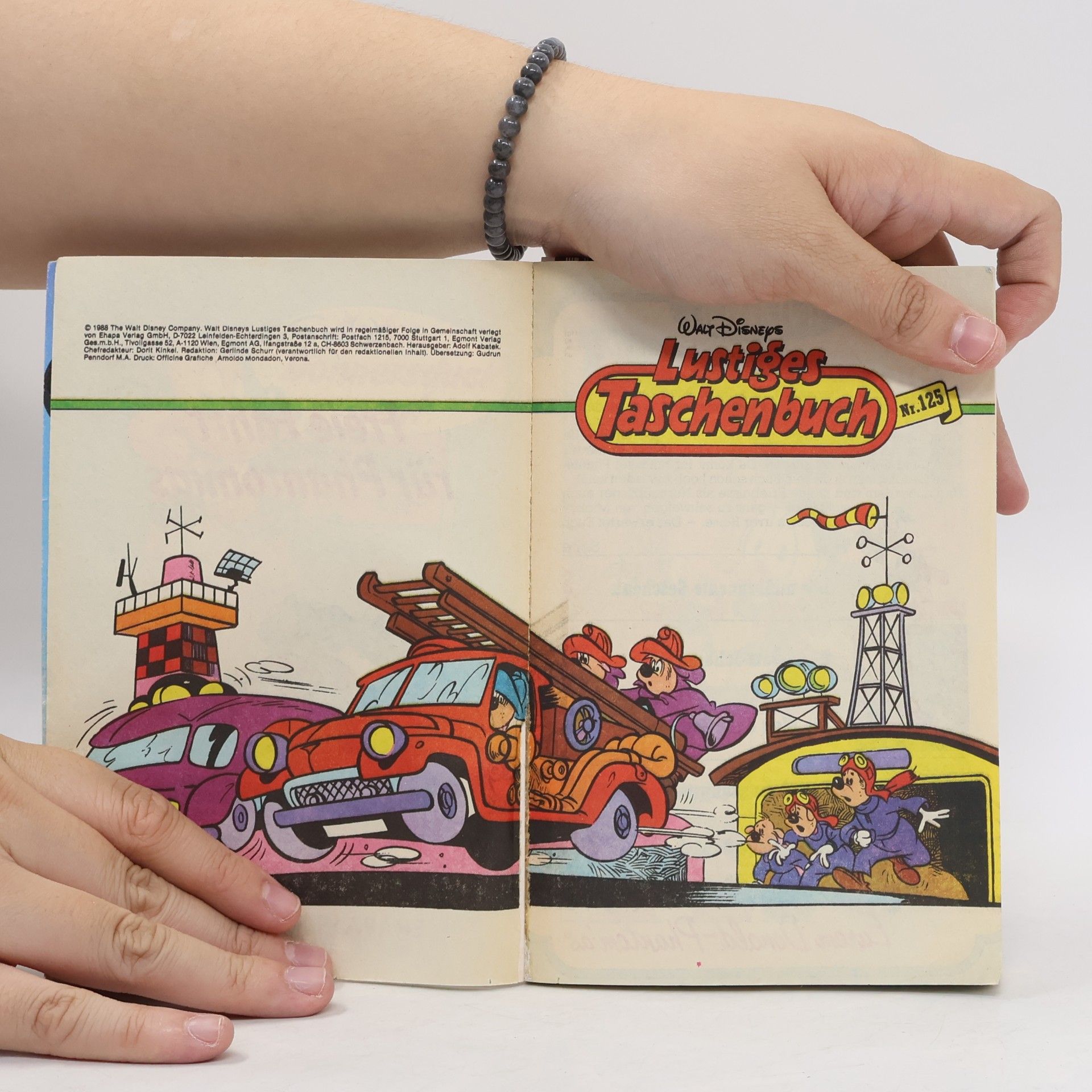 Walt Disney Lustiges Taschenbuch 125. Freie Fahrt für Phantomias