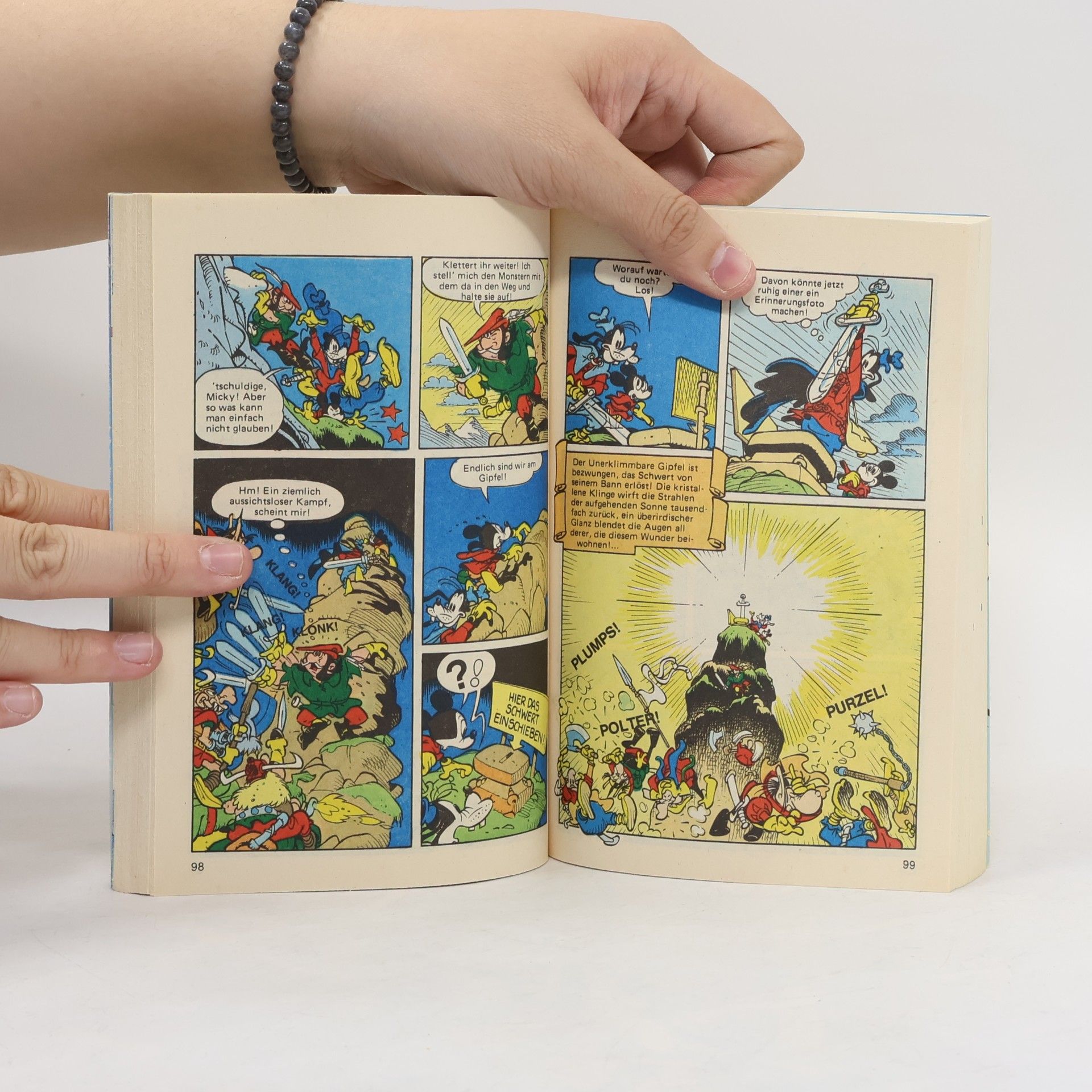 Walt Disney Lustiges Taschenbuch N124. Wettlauf ins Ungewisse