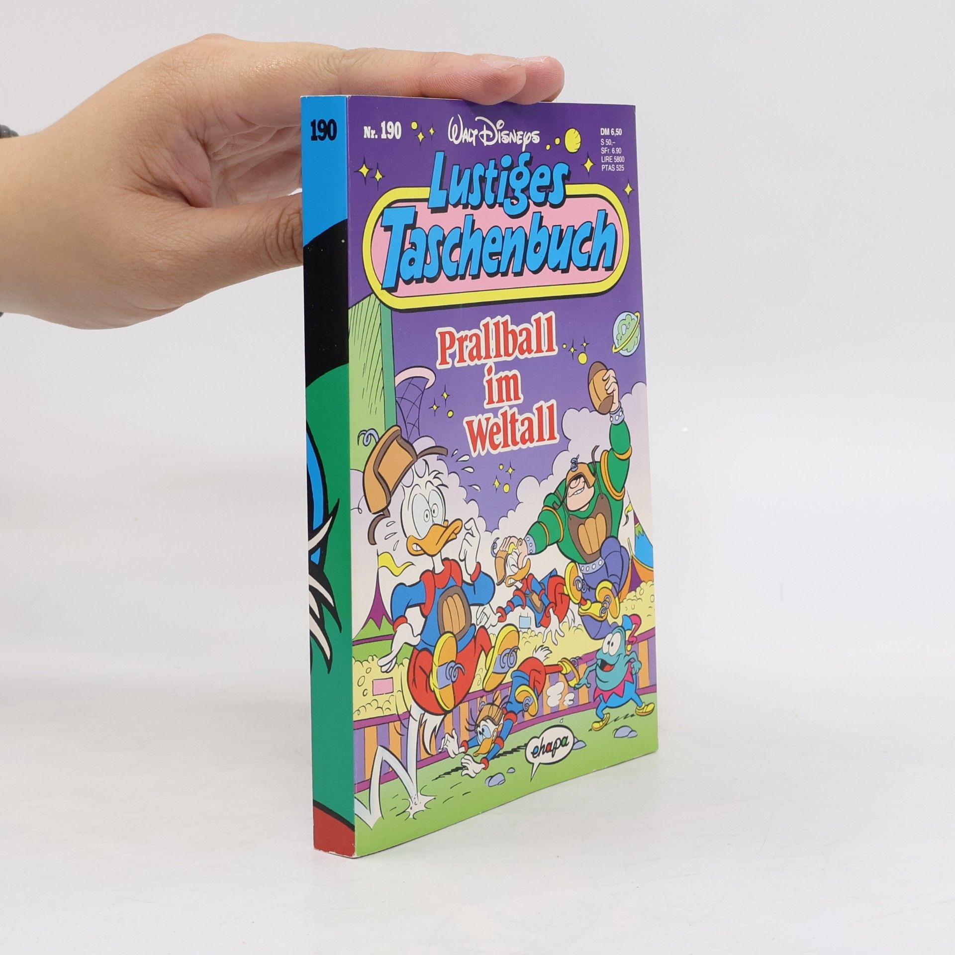 Walt Disney Lustiges Taschenbuch Nr. 190. Prallball im Weltall