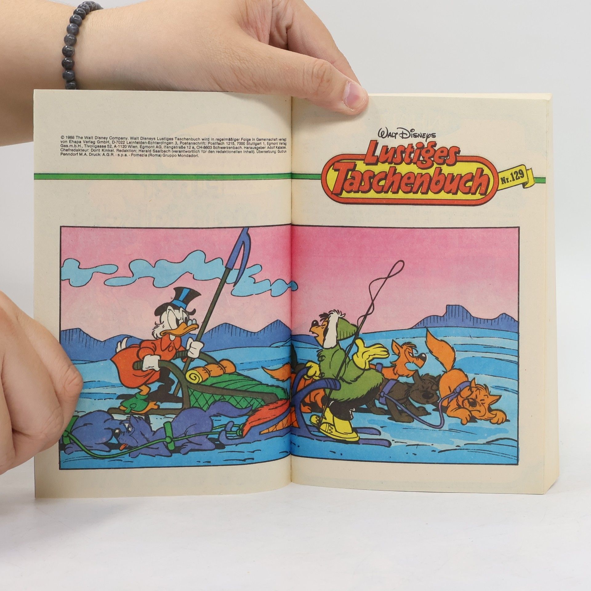 Walt Disney Lustiges Taschenbuch Nr. 129. Einer spielt falsch!