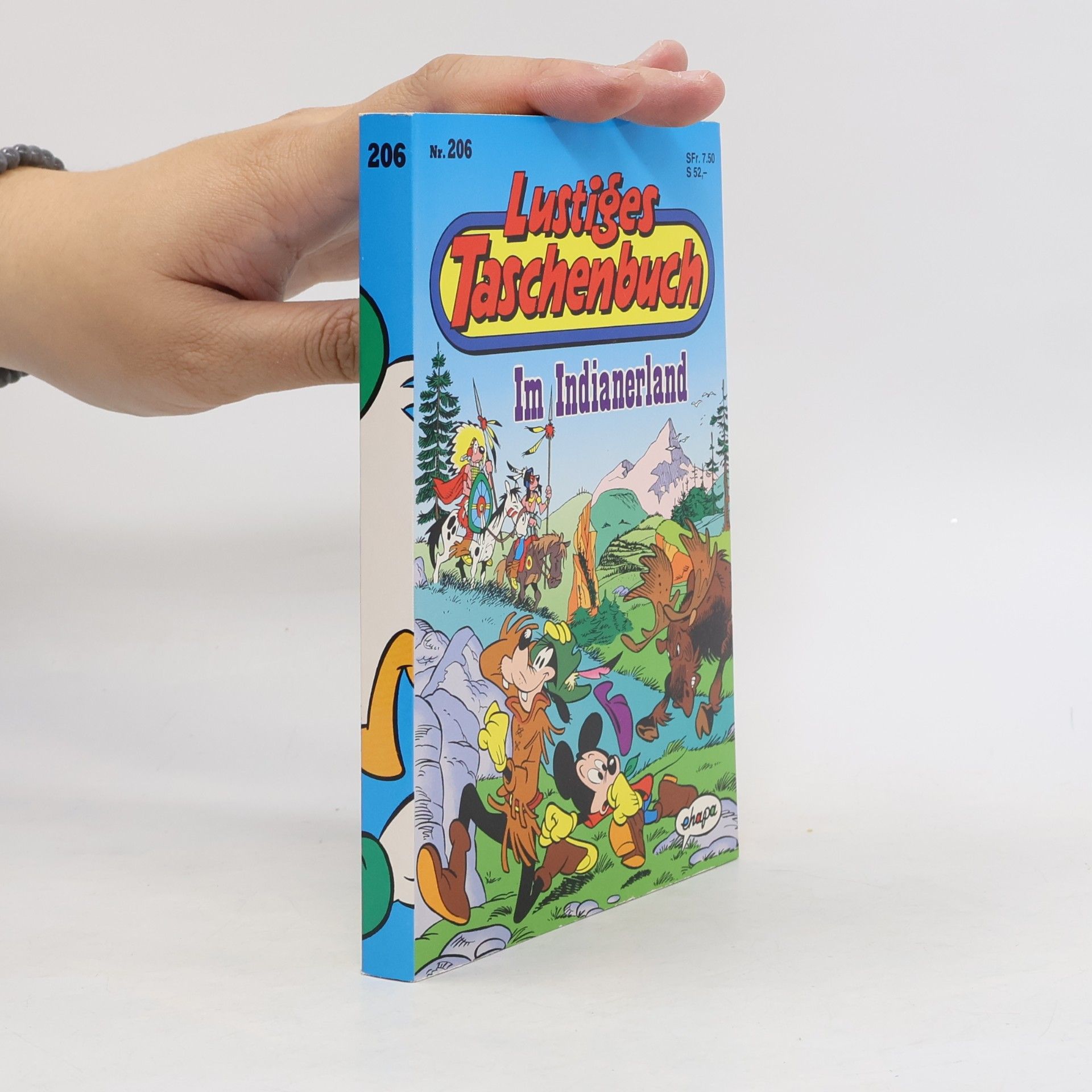 Walt Disney Lustiges Taschenbuch Nr. 206. Im Indianerland