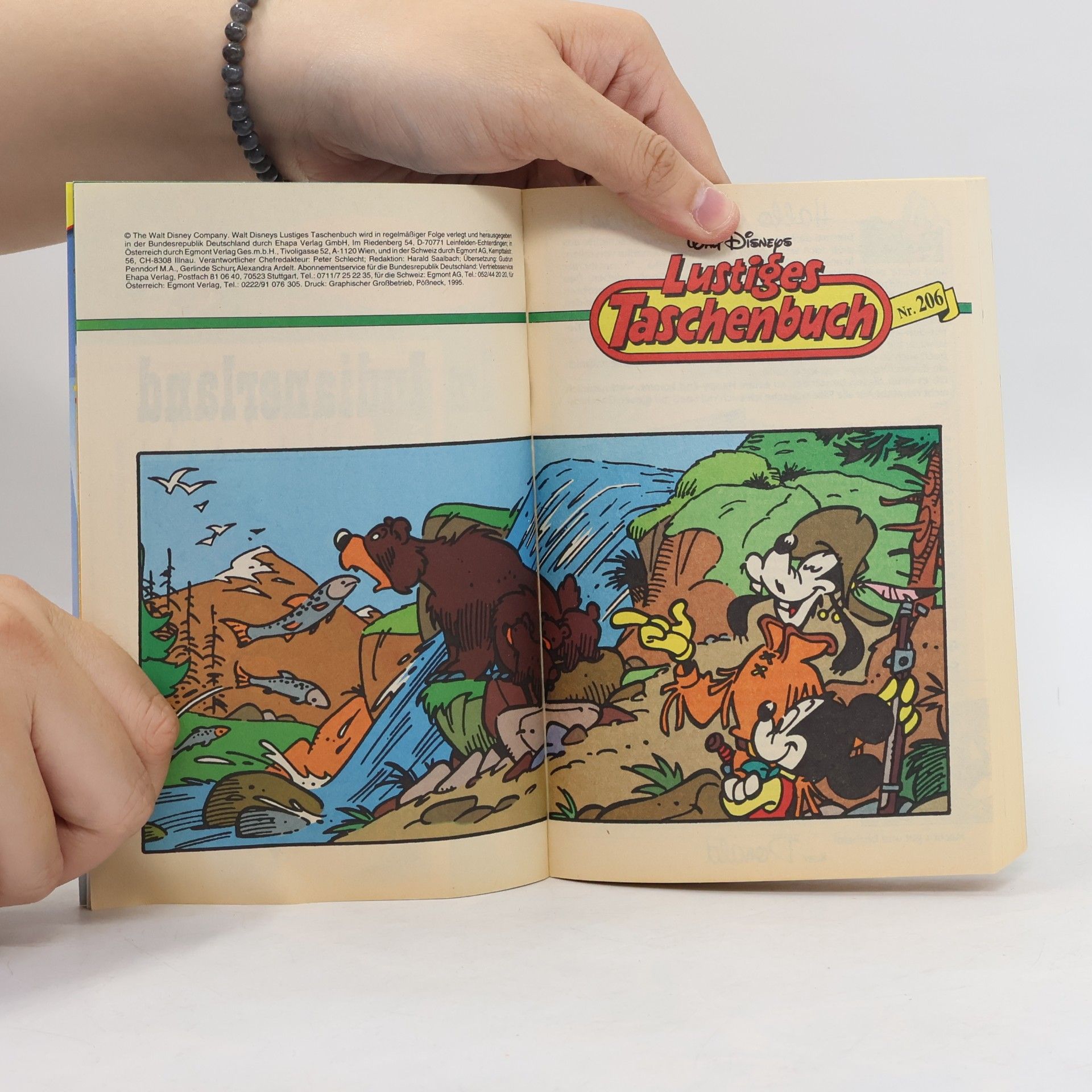 Walt Disney Lustiges Taschenbuch Nr. 206. Im Indianerland