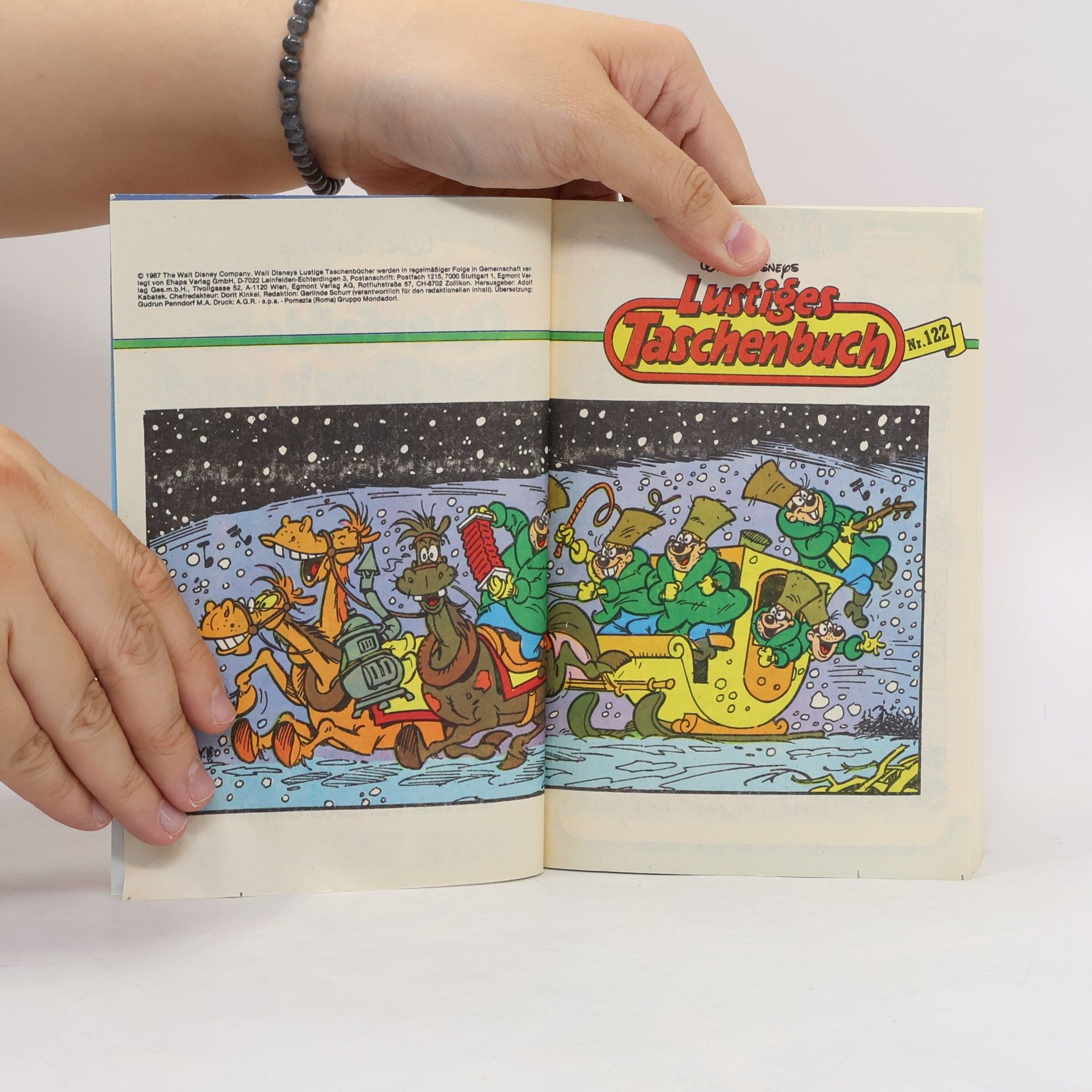 Walt Disney Lustiges Taschenbuch 122: Querfeldein über Stock und Stein