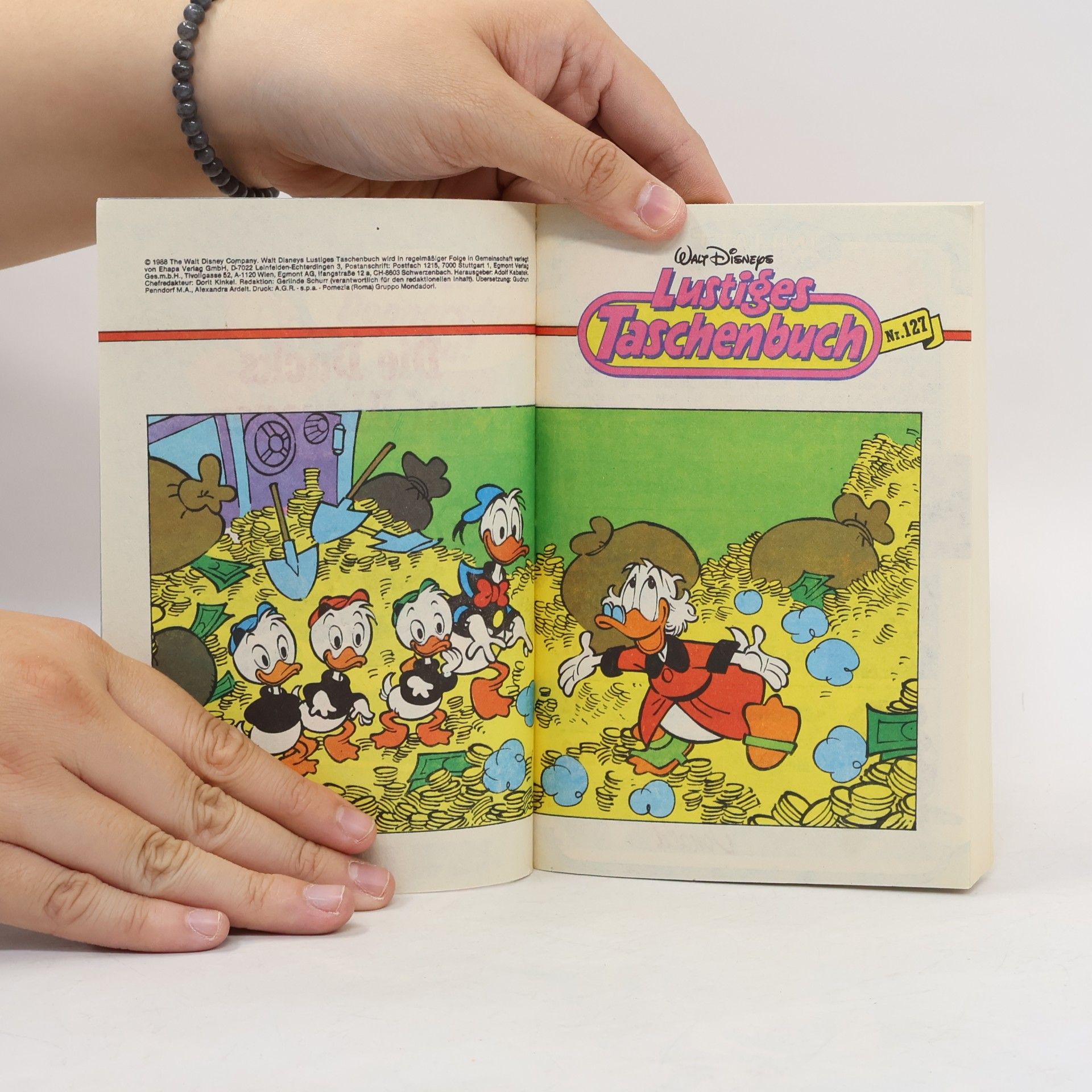 Walt Disney Lustiges Taschenbuch Nr. 127. Die Ducks auf Abwegen