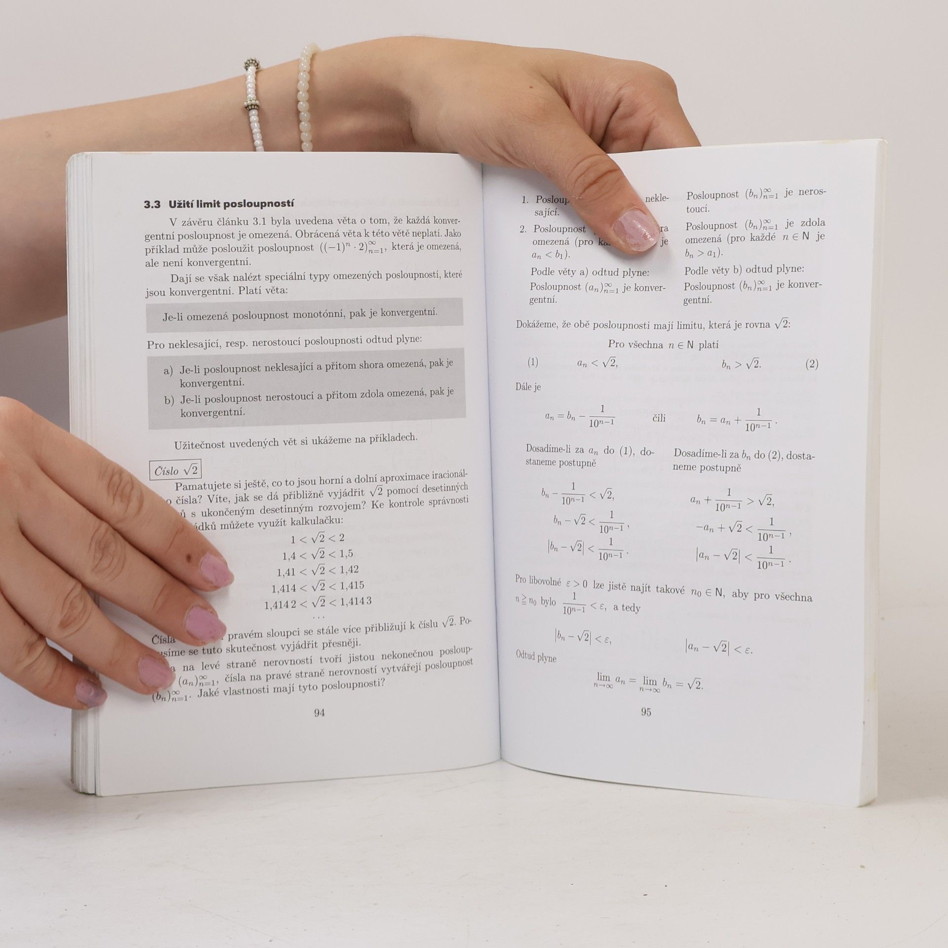 Oldřich Odvárko Matematika pro gymnázia. Posloupnosti a řady